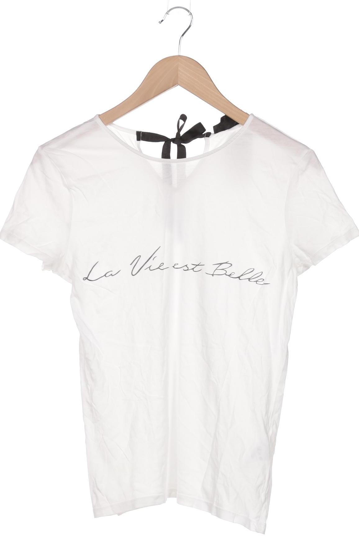 

Hallhuber Damen T-Shirt, weiß, Gr. 36