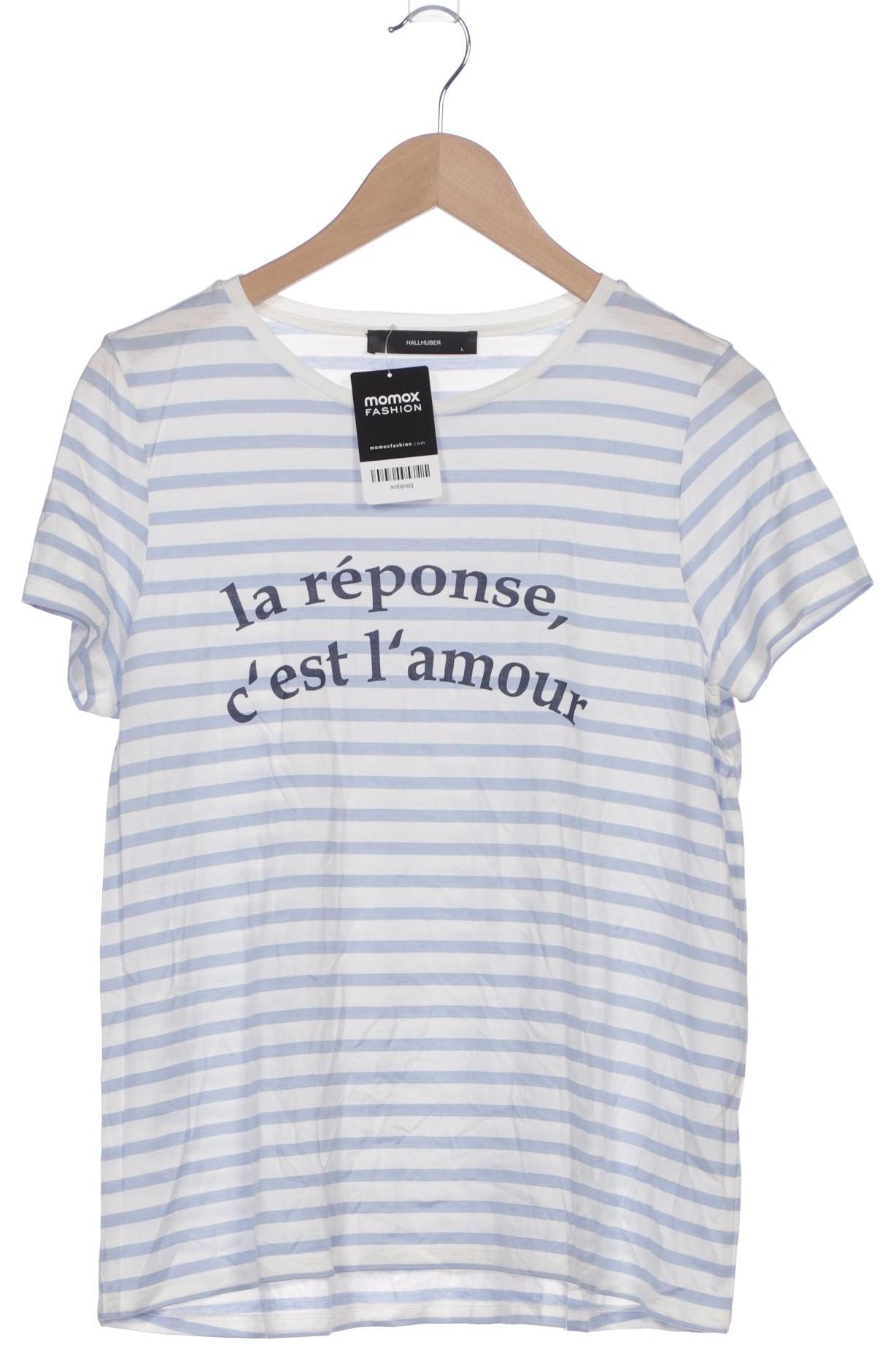 

Hallhuber Damen T-Shirt, hellblau, Gr. 42