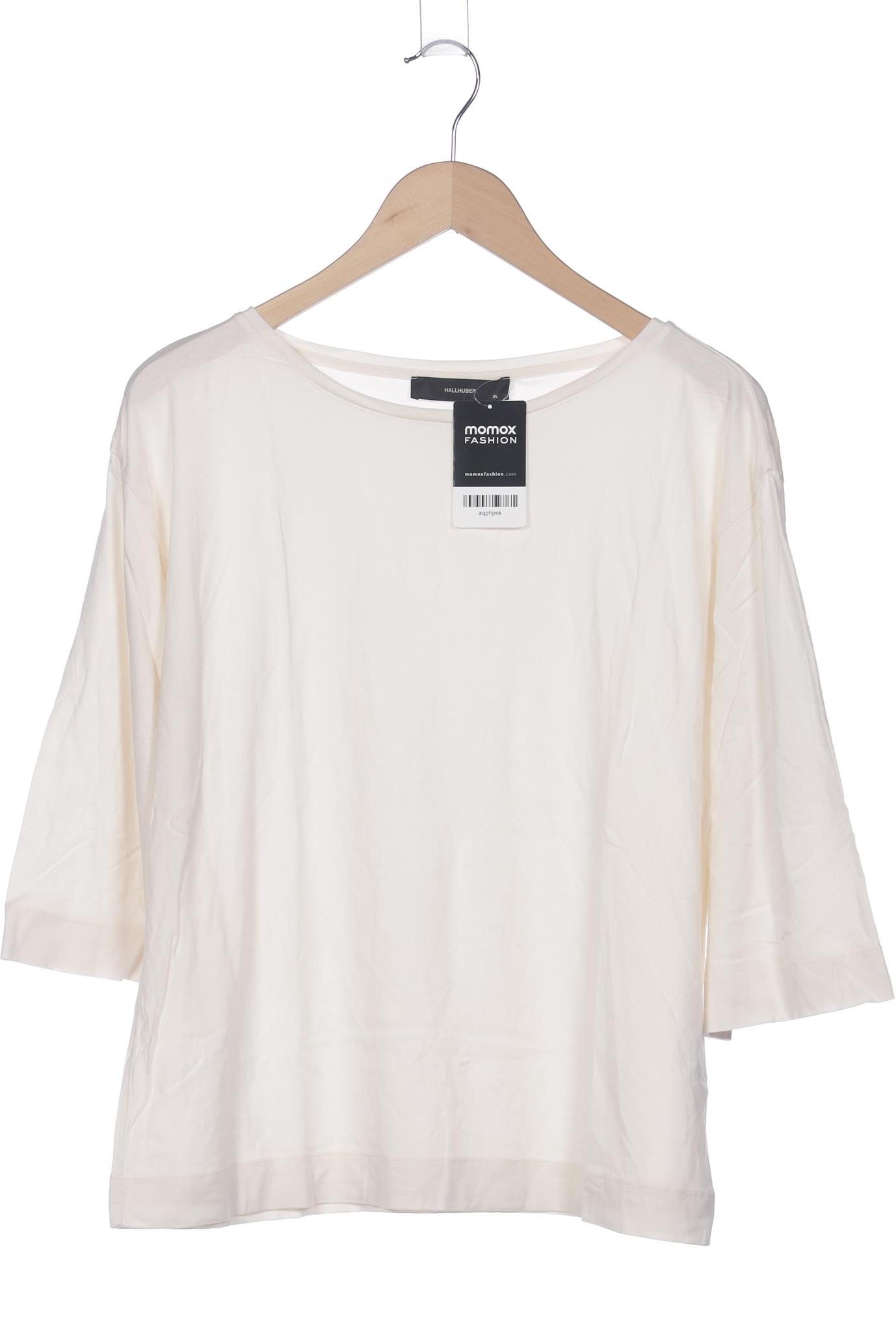 

Hallhuber Damen T-Shirt, cremeweiß, Gr. 44