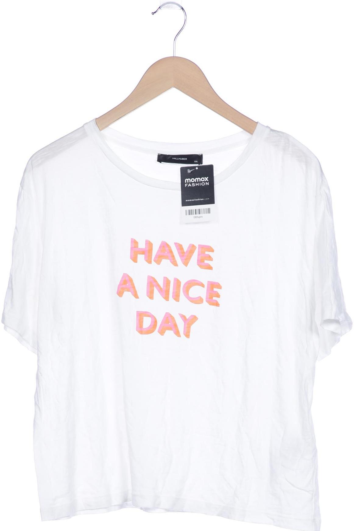 

Hallhuber Damen T-Shirt, weiß, Gr. 46