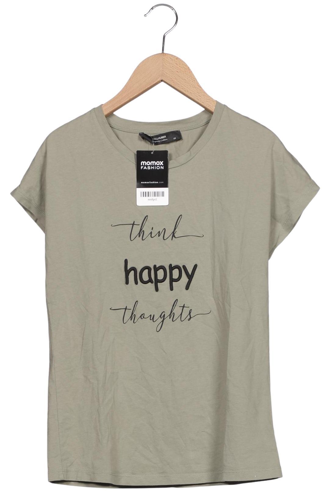 

Hallhuber Damen T-Shirt, grün, Gr. 34