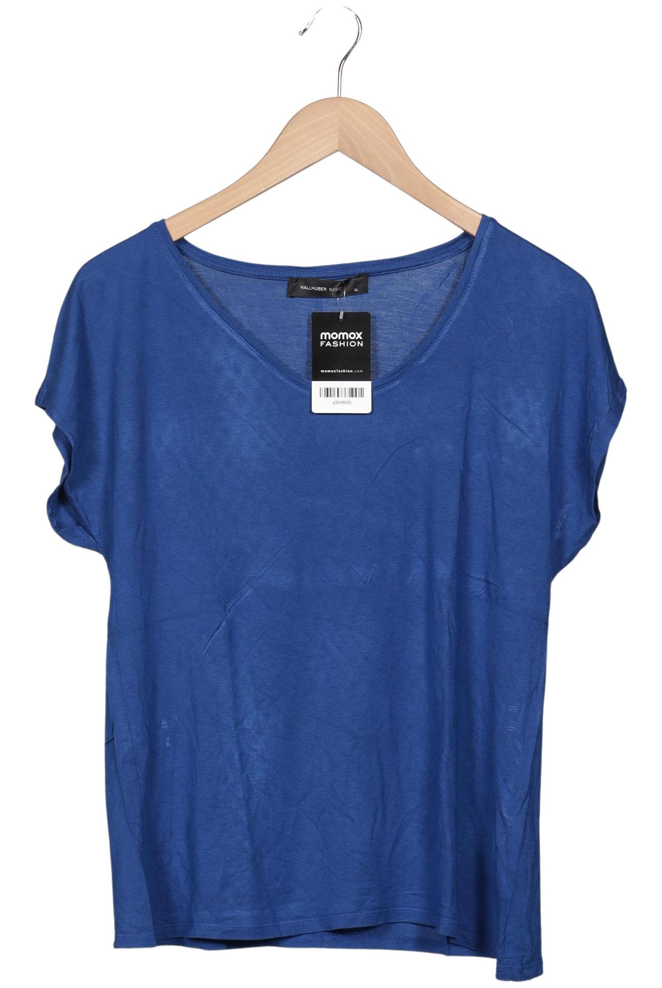 

Hallhuber Damen T-Shirt, blau, Gr. 44