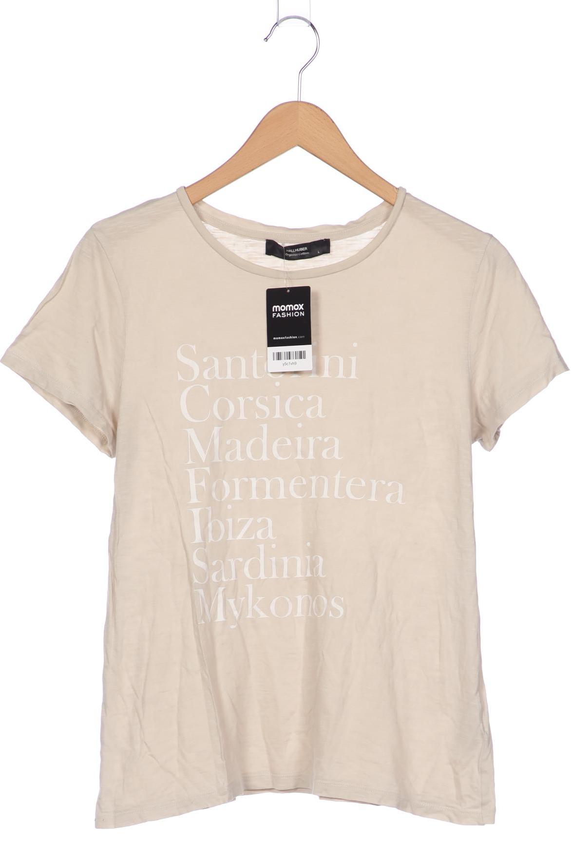 

Hallhuber Damen T-Shirt, beige, Gr. 42