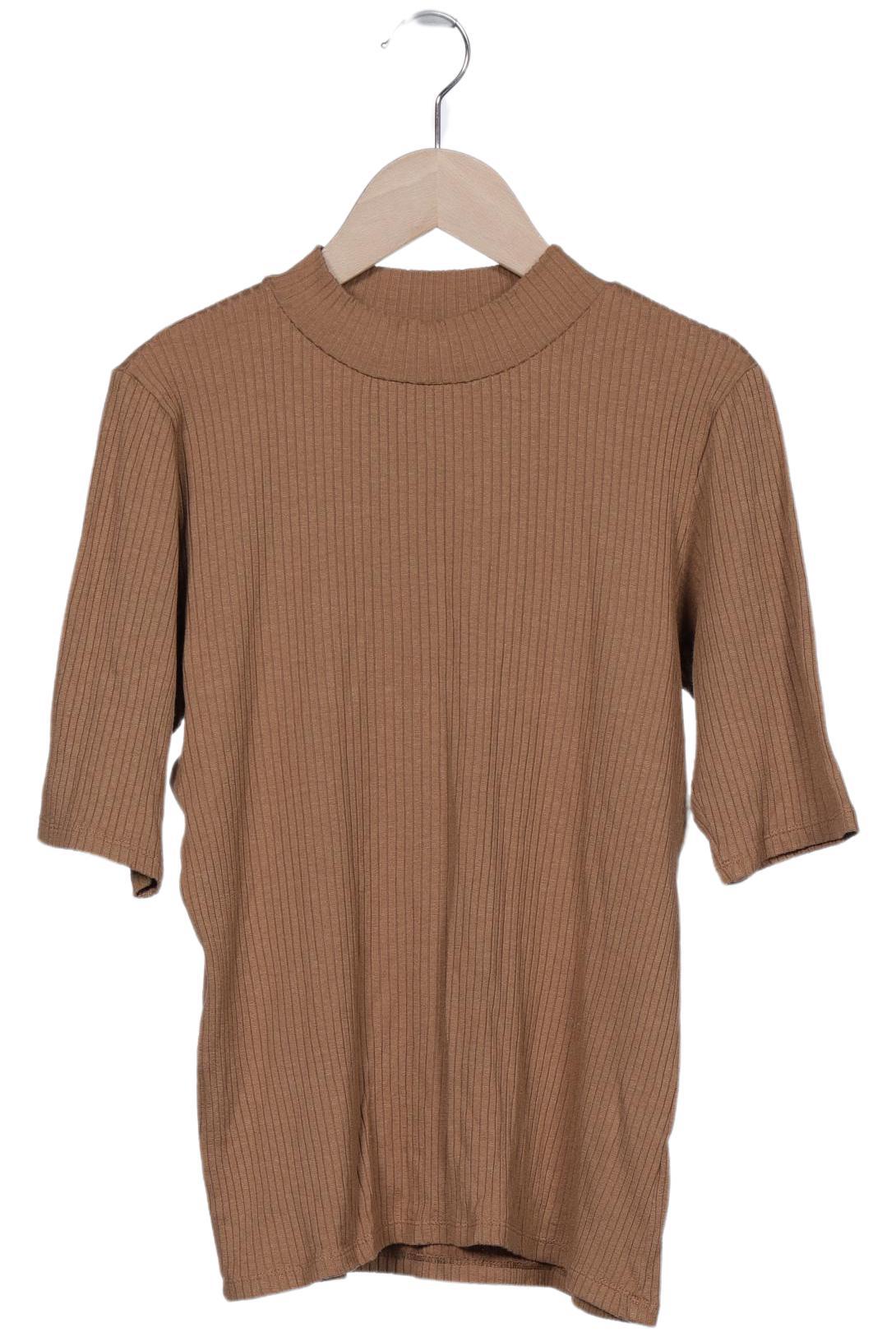 

Hallhuber Damen T-Shirt, braun, Gr. 38
