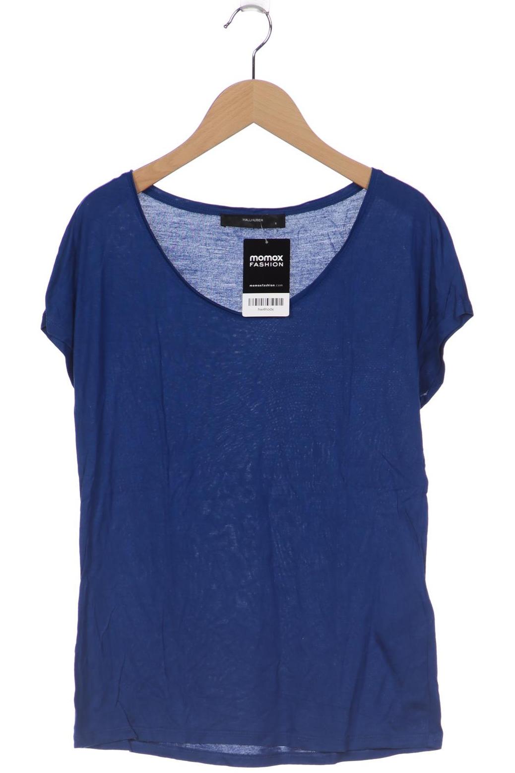 

Hallhuber Damen T-Shirt, blau, Gr. 36