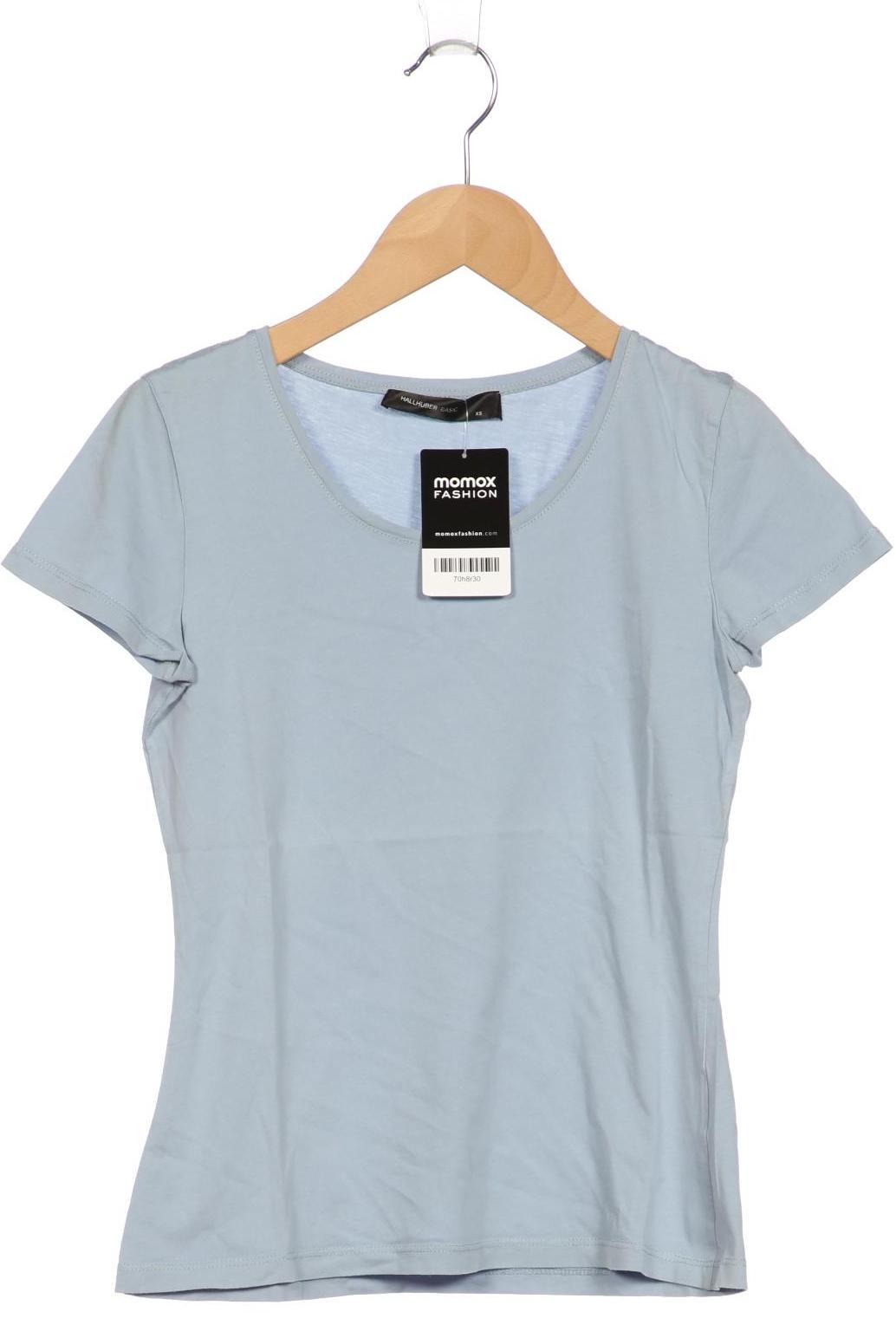 

Hallhuber Damen T-Shirt, hellblau, Gr. 34