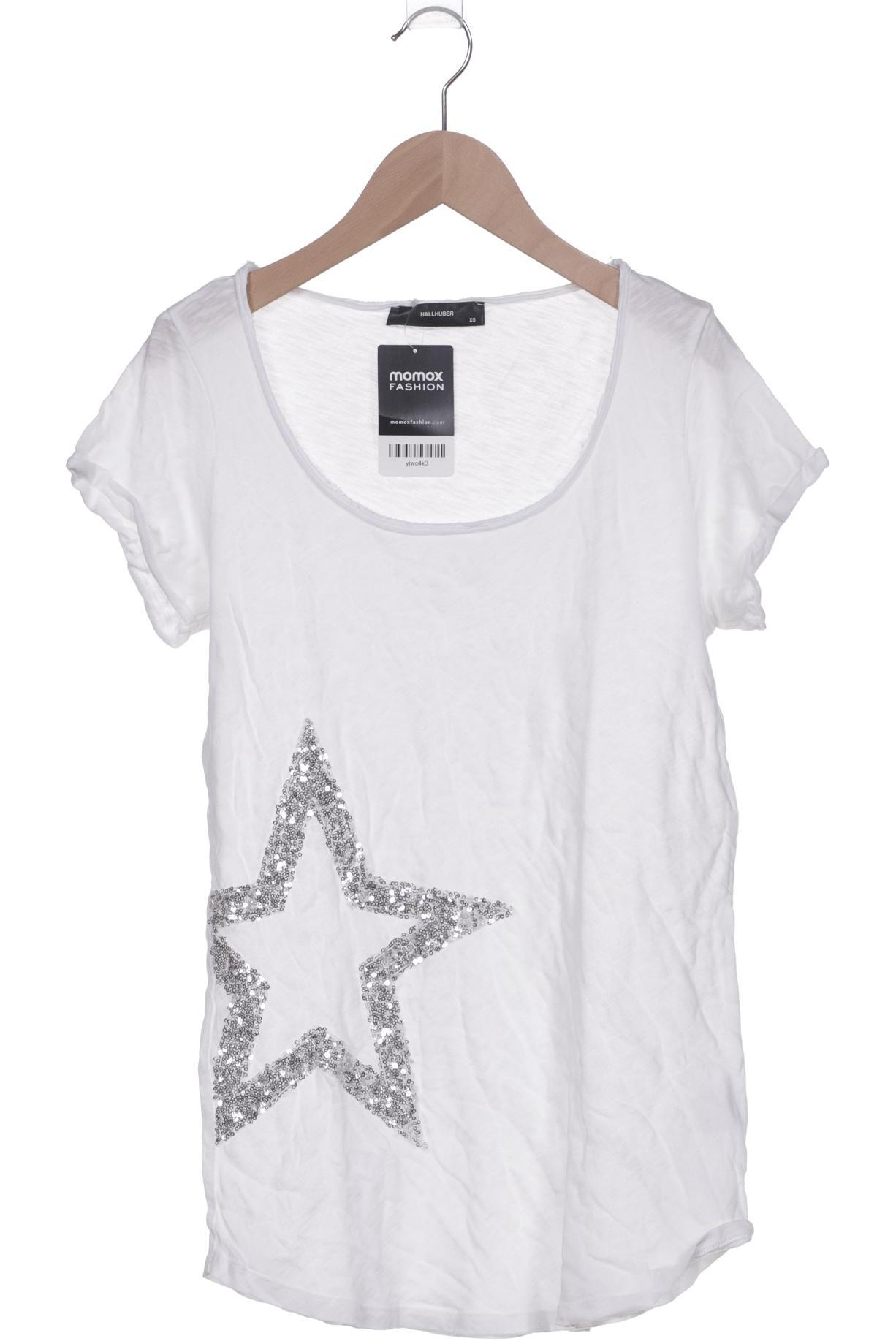 

Hallhuber Damen T-Shirt, weiß, Gr. 34