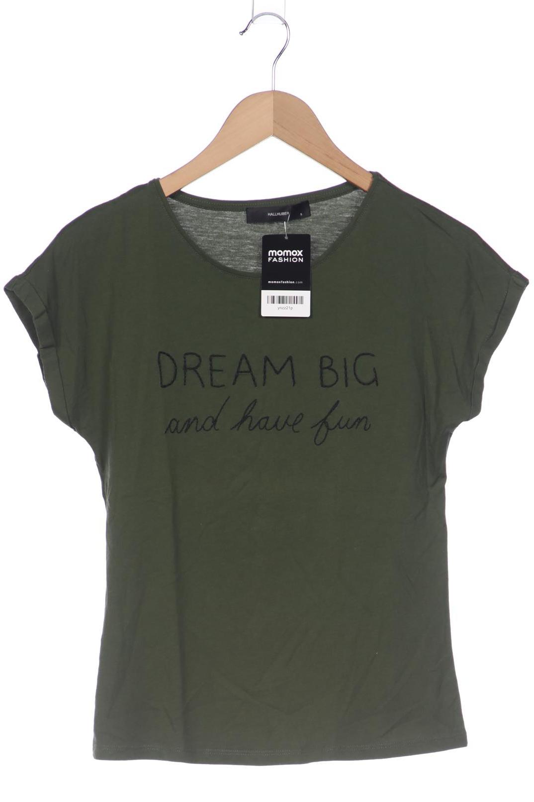 

Hallhuber Damen T-Shirt, grün, Gr. 36