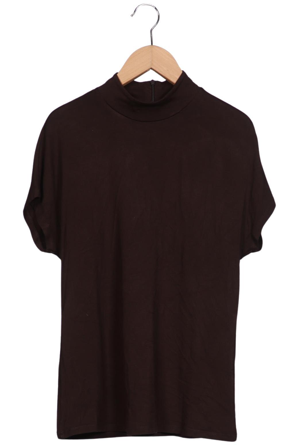 

Hallhuber Damen T-Shirt, braun, Gr. 34