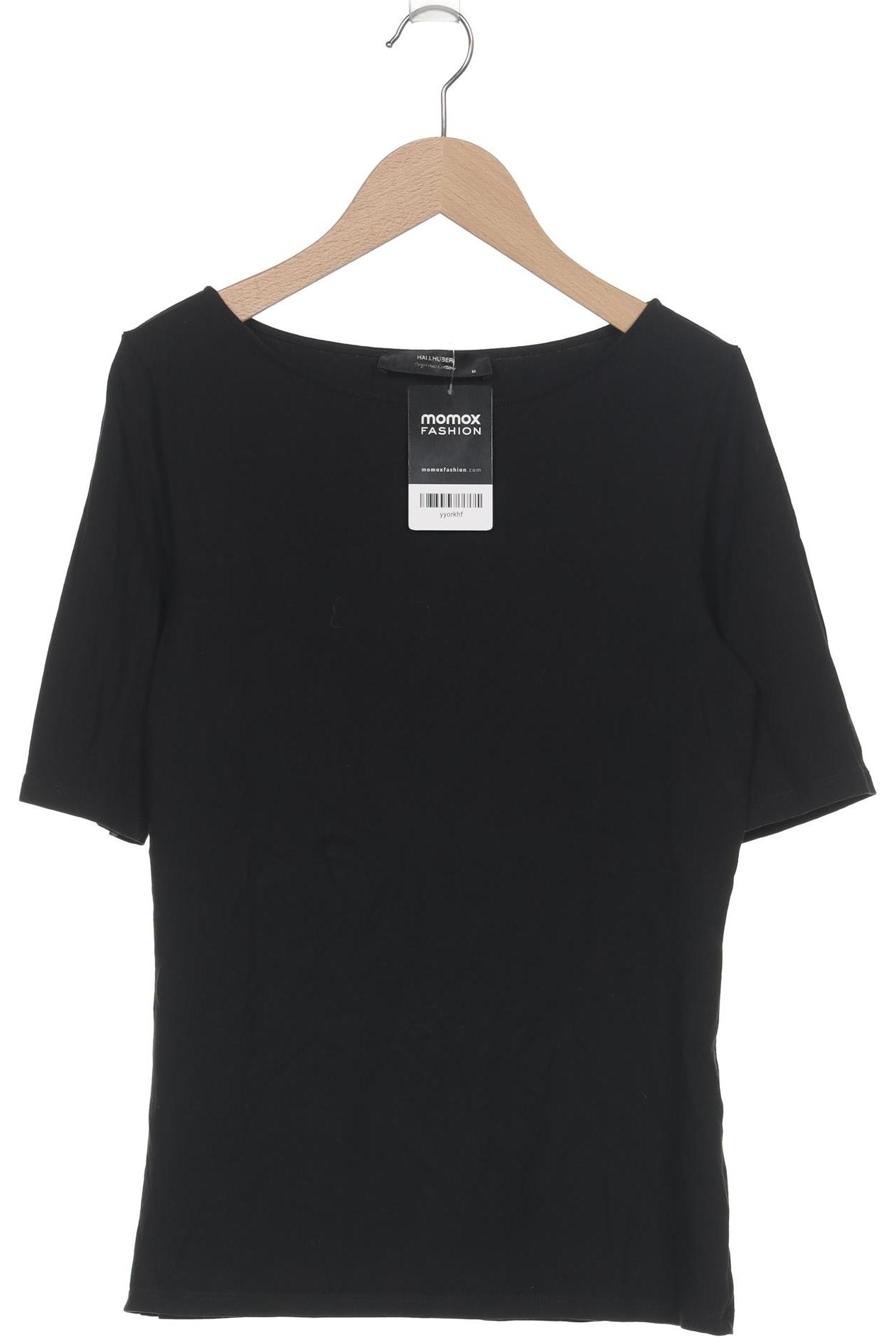 

Hallhuber Damen T-Shirt, schwarz, Gr. 38