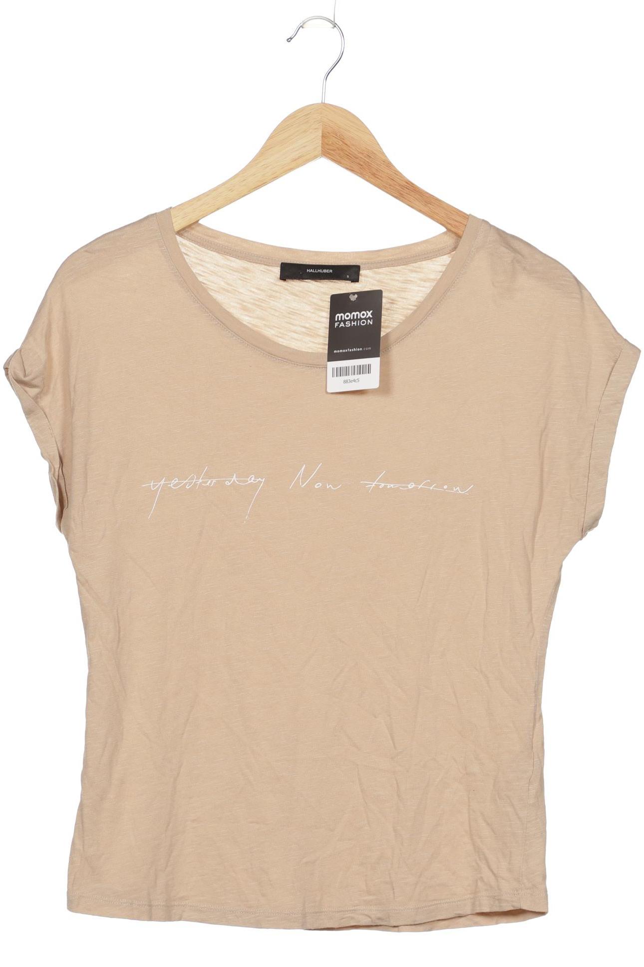 

Hallhuber Damen T-Shirt, beige, Gr. 36