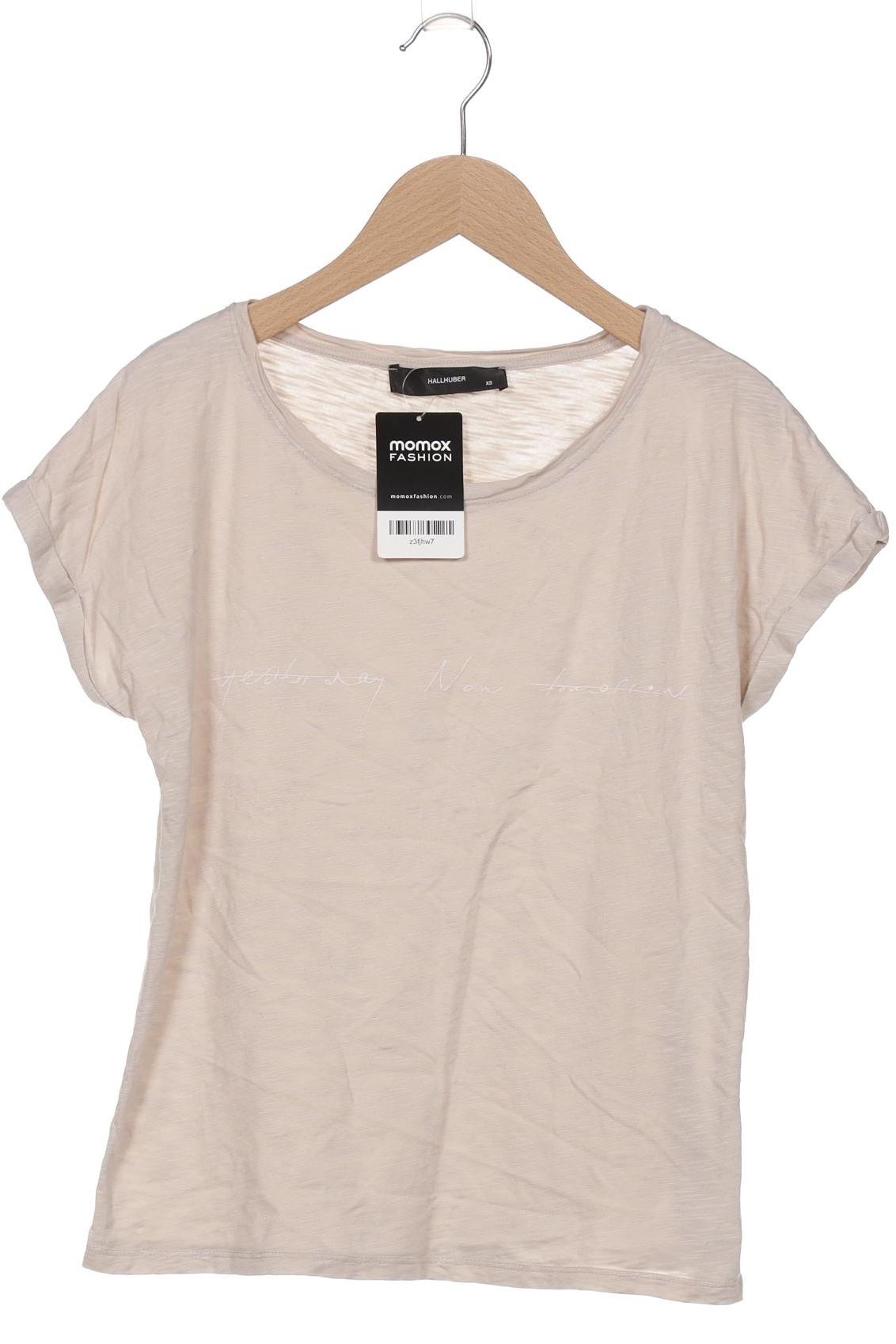 

Hallhuber Damen T-Shirt, cremeweiß, Gr. 34