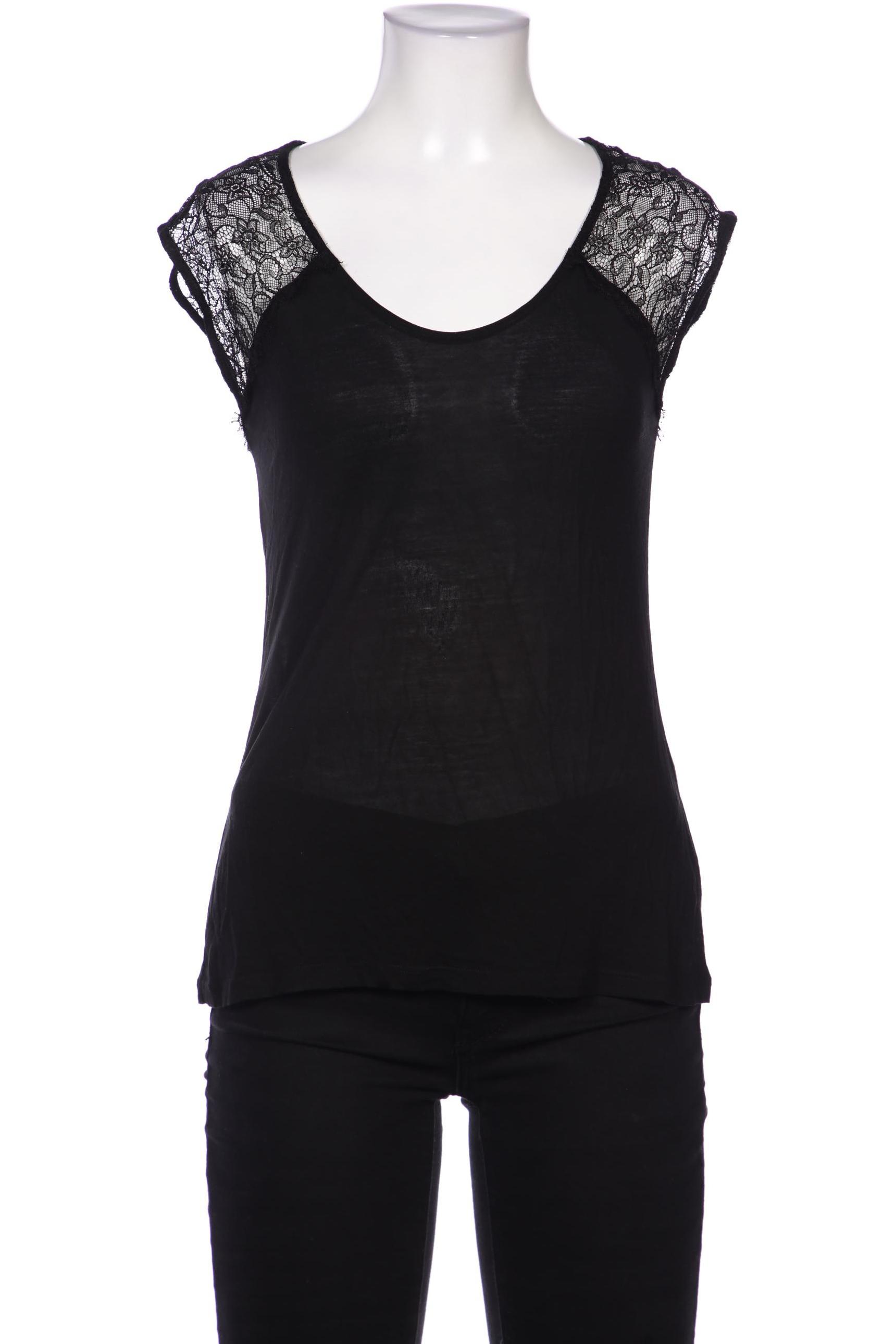 

Hallhuber Damen T-Shirt, schwarz, Gr. 36