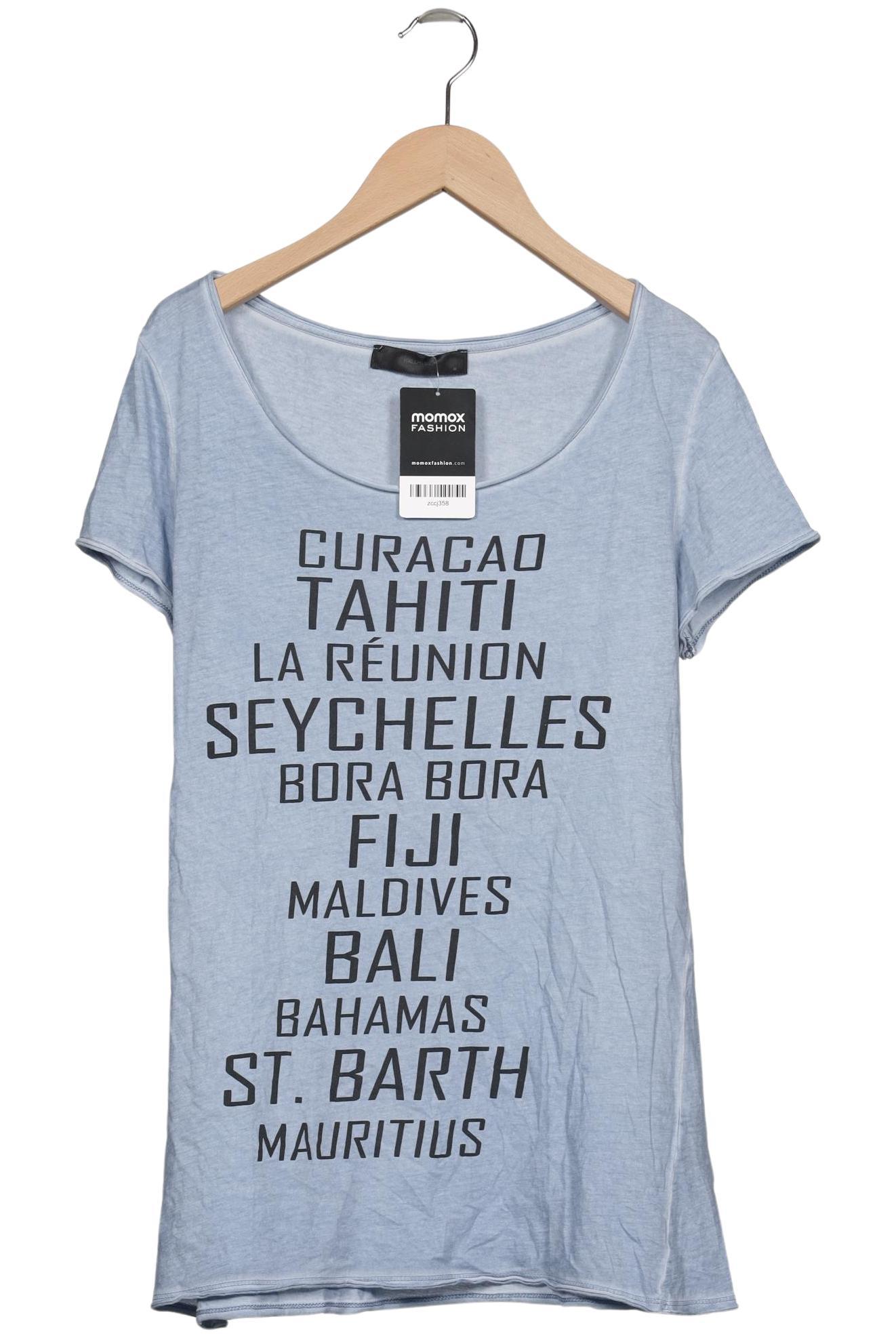 

Hallhuber Damen T-Shirt, blau, Gr. 38