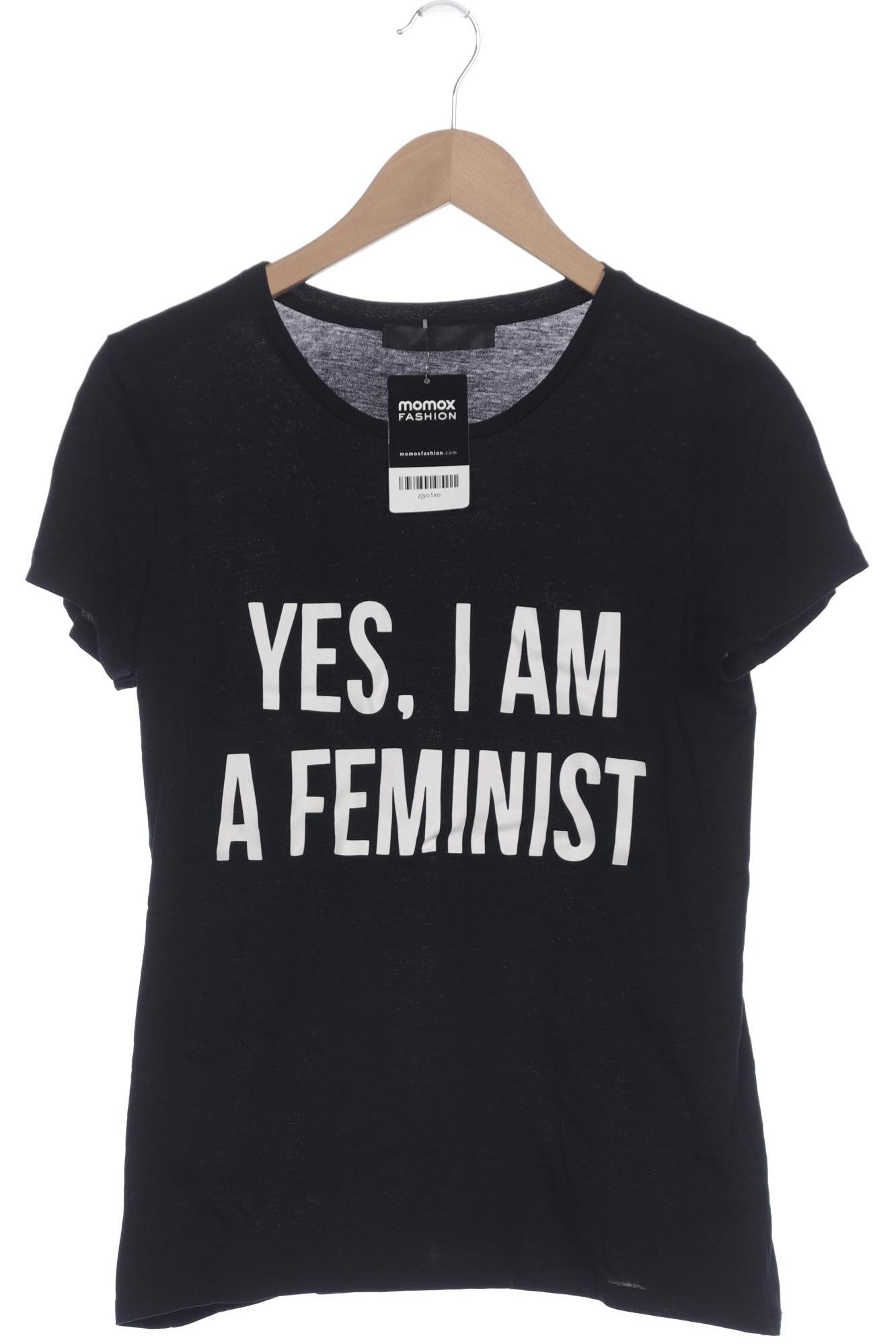 

Hallhuber Damen T-Shirt, schwarz, Gr. 38