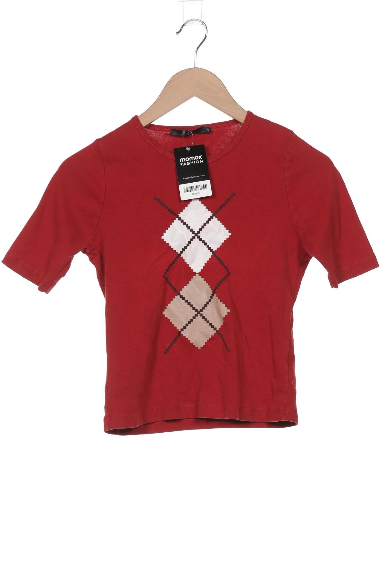 

Hallhuber Damen T-Shirt, rot, Gr. 36