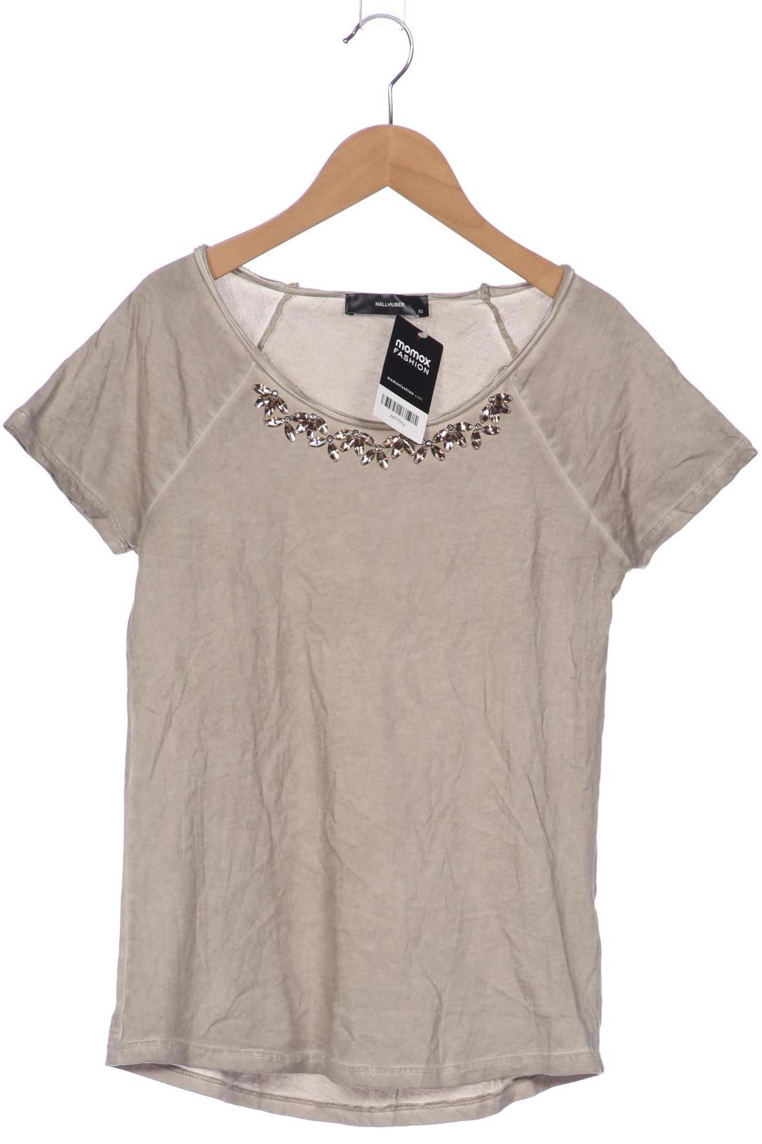 

Hallhuber Damen T-Shirt, grau, Gr. 34