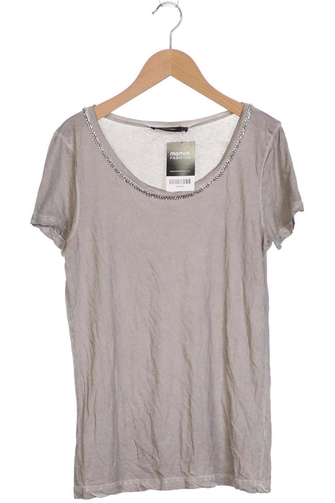 

Hallhuber Damen T-Shirt, grau, Gr. 36