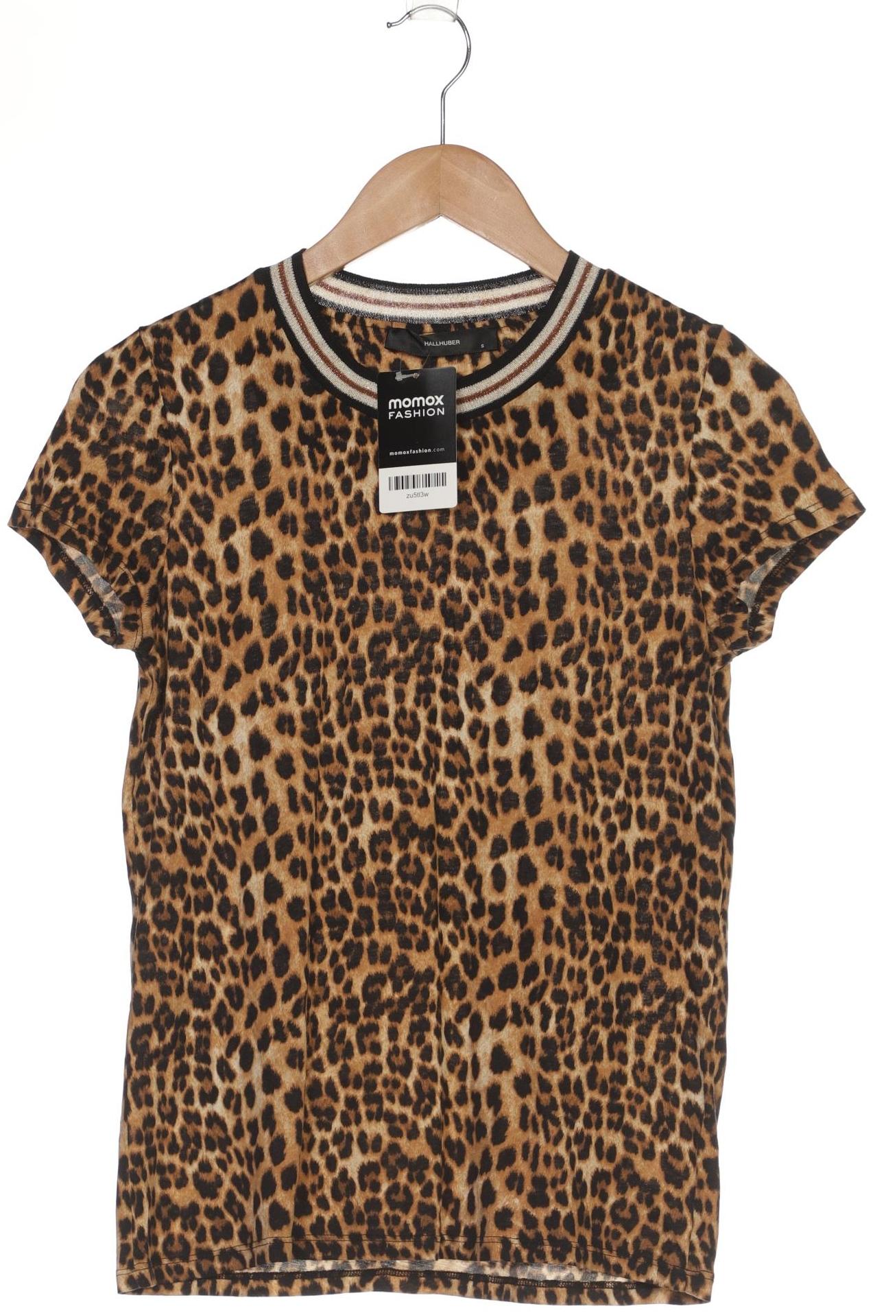 

Hallhuber Damen T-Shirt, braun, Gr. 36