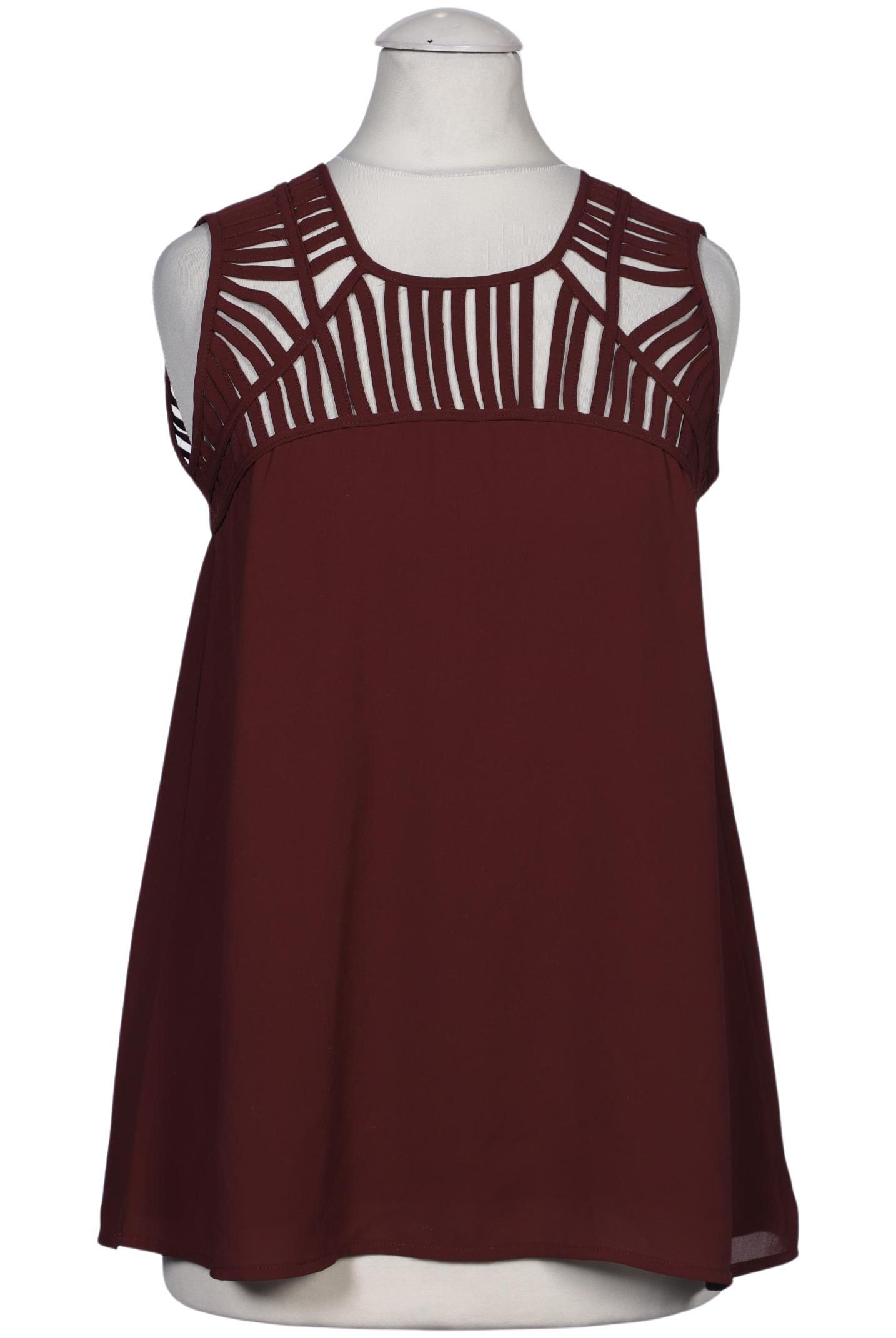 

Hallhuber Damen Top, bordeaux, Gr. 34