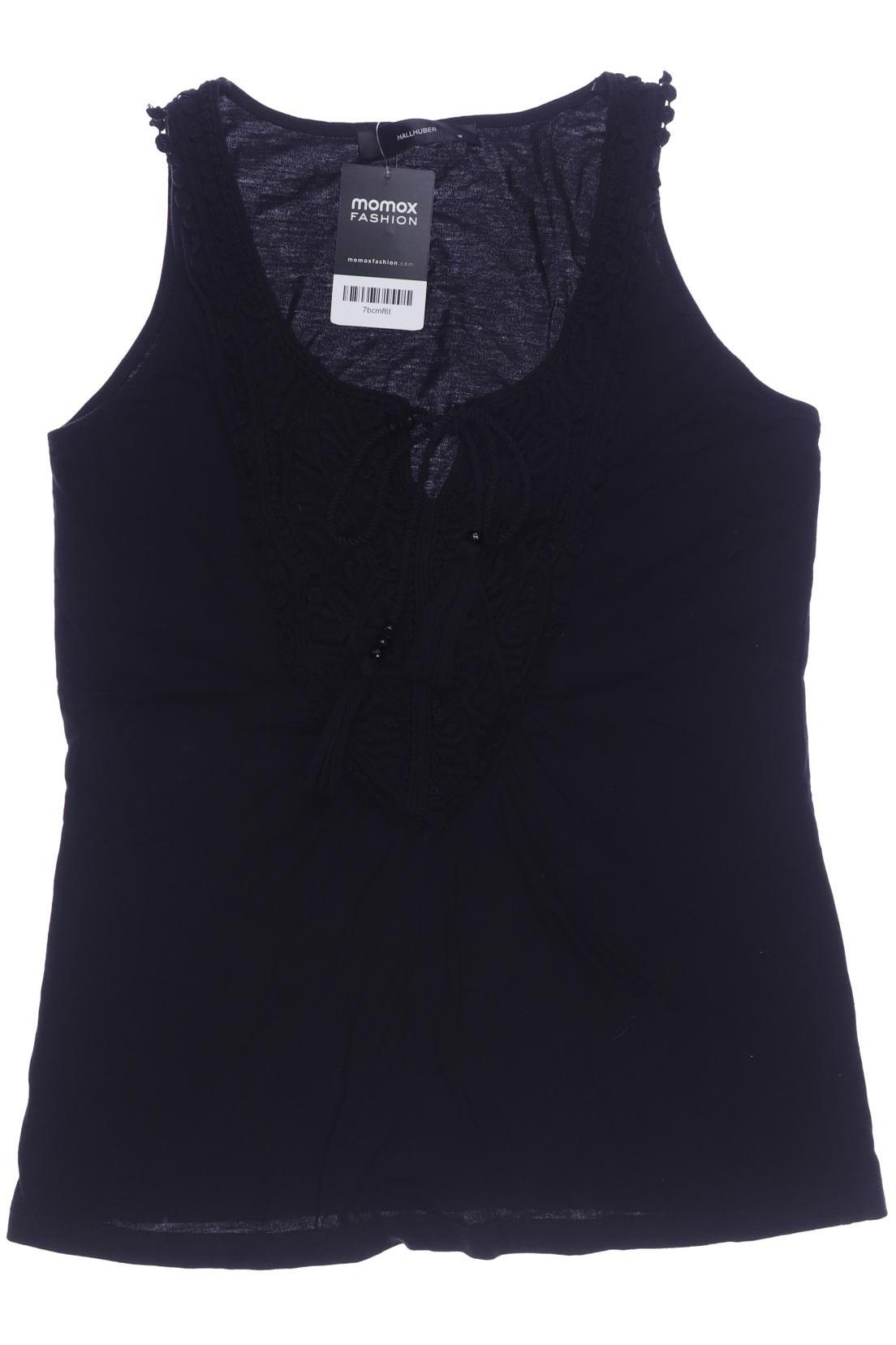 

Hallhuber Damen Top, schwarz, Gr. 38