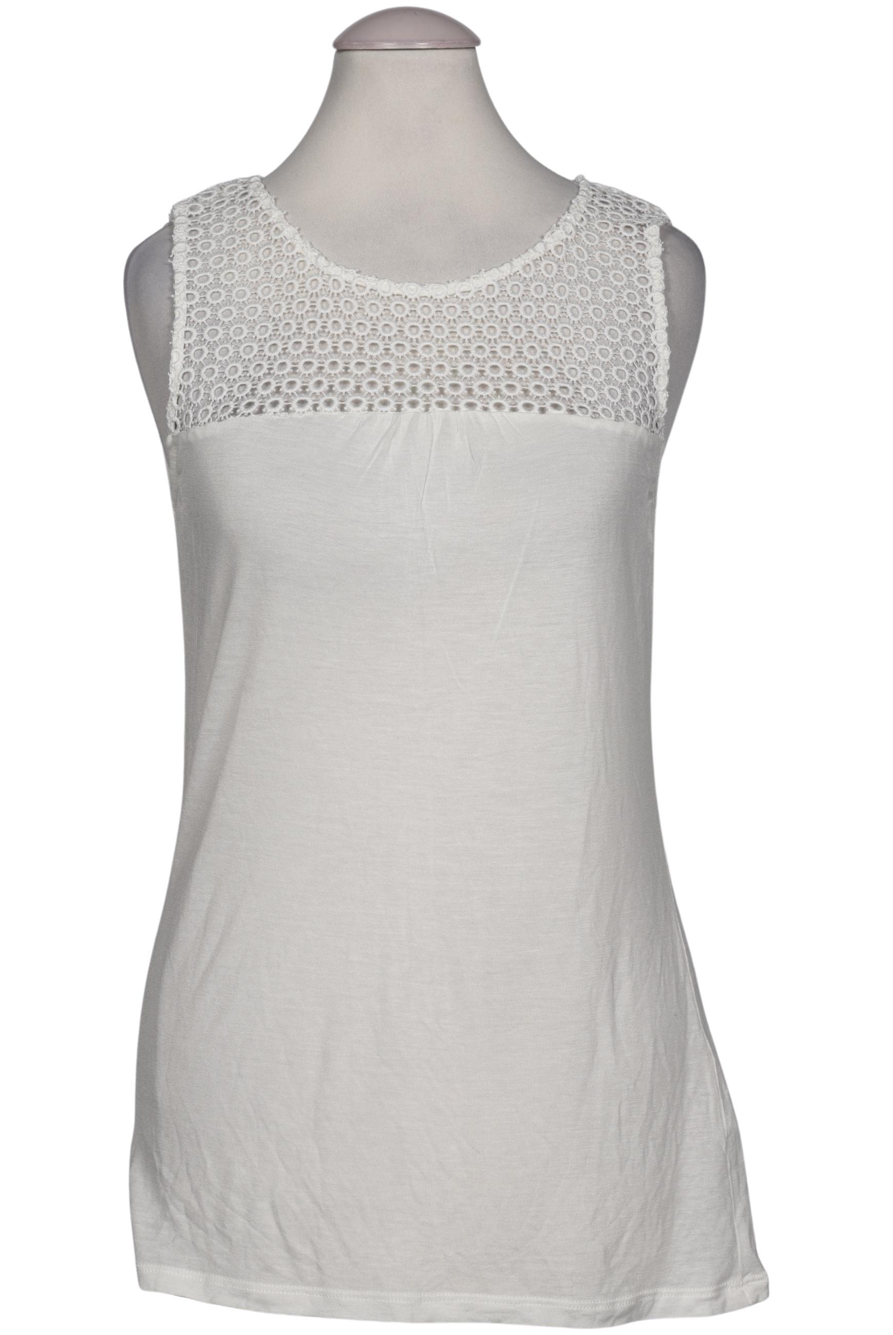 

Hallhuber Damen Top, cremeweiß, Gr. 34