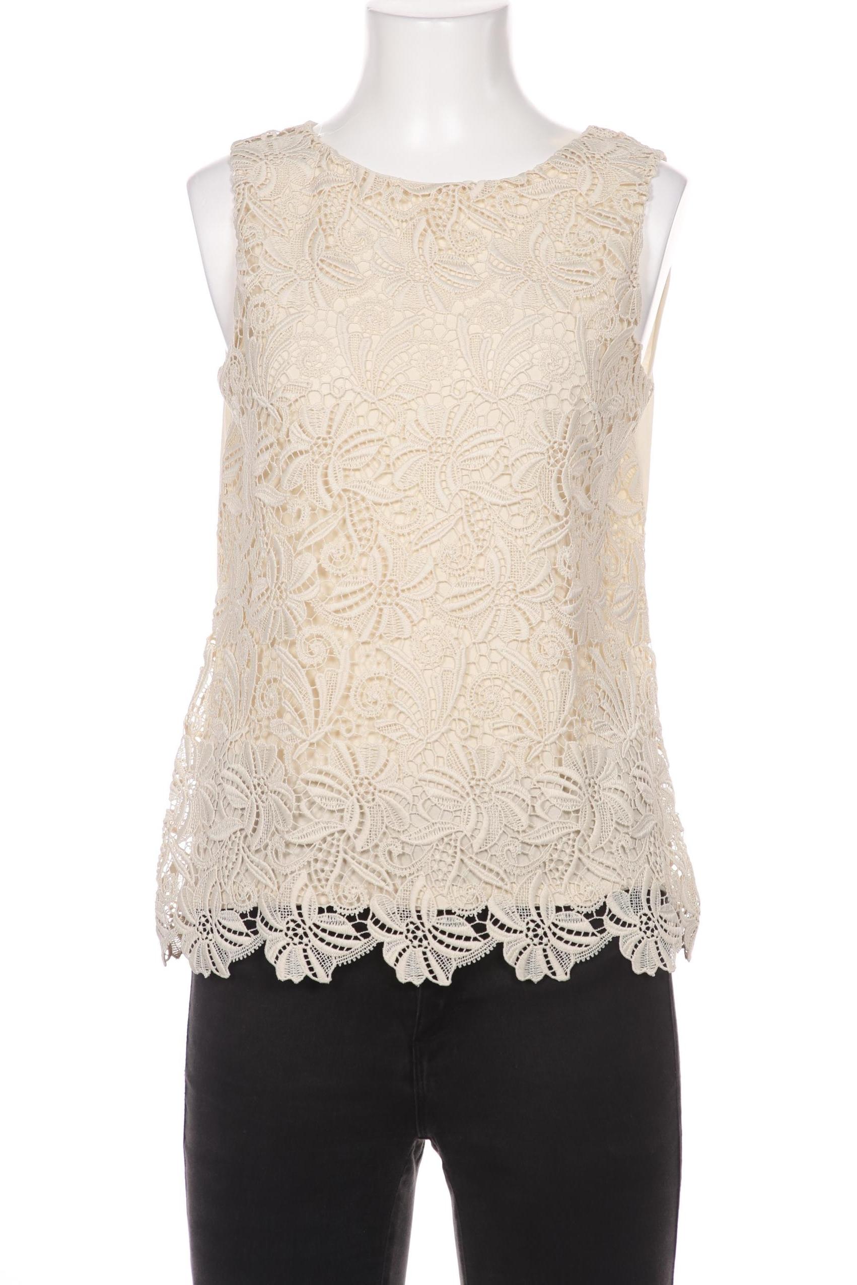 

Hallhuber Damen Top, cremeweiß, Gr. 36