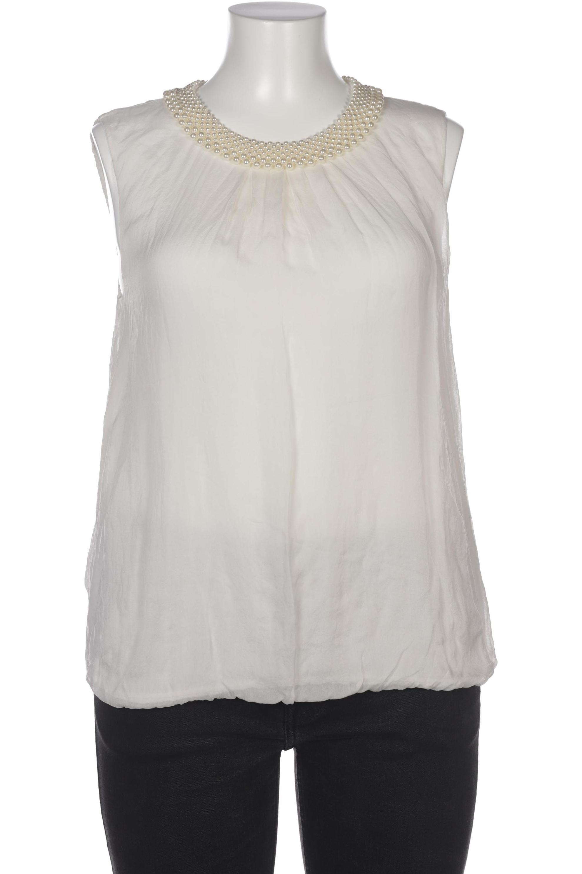 

Hallhuber Damen Top, cremeweiß, Gr. 42