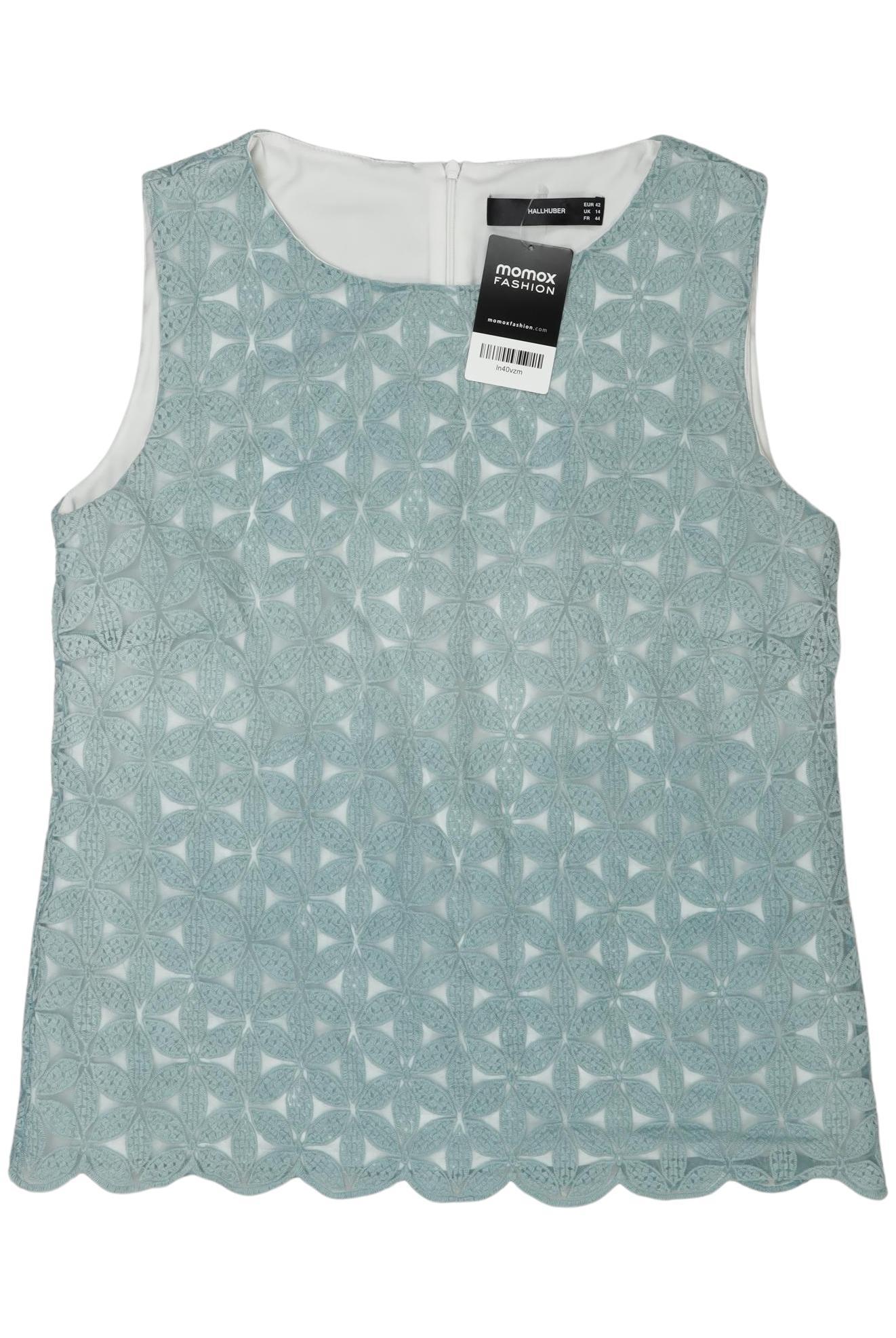 

Hallhuber Damen Top, türkis, Gr. 42