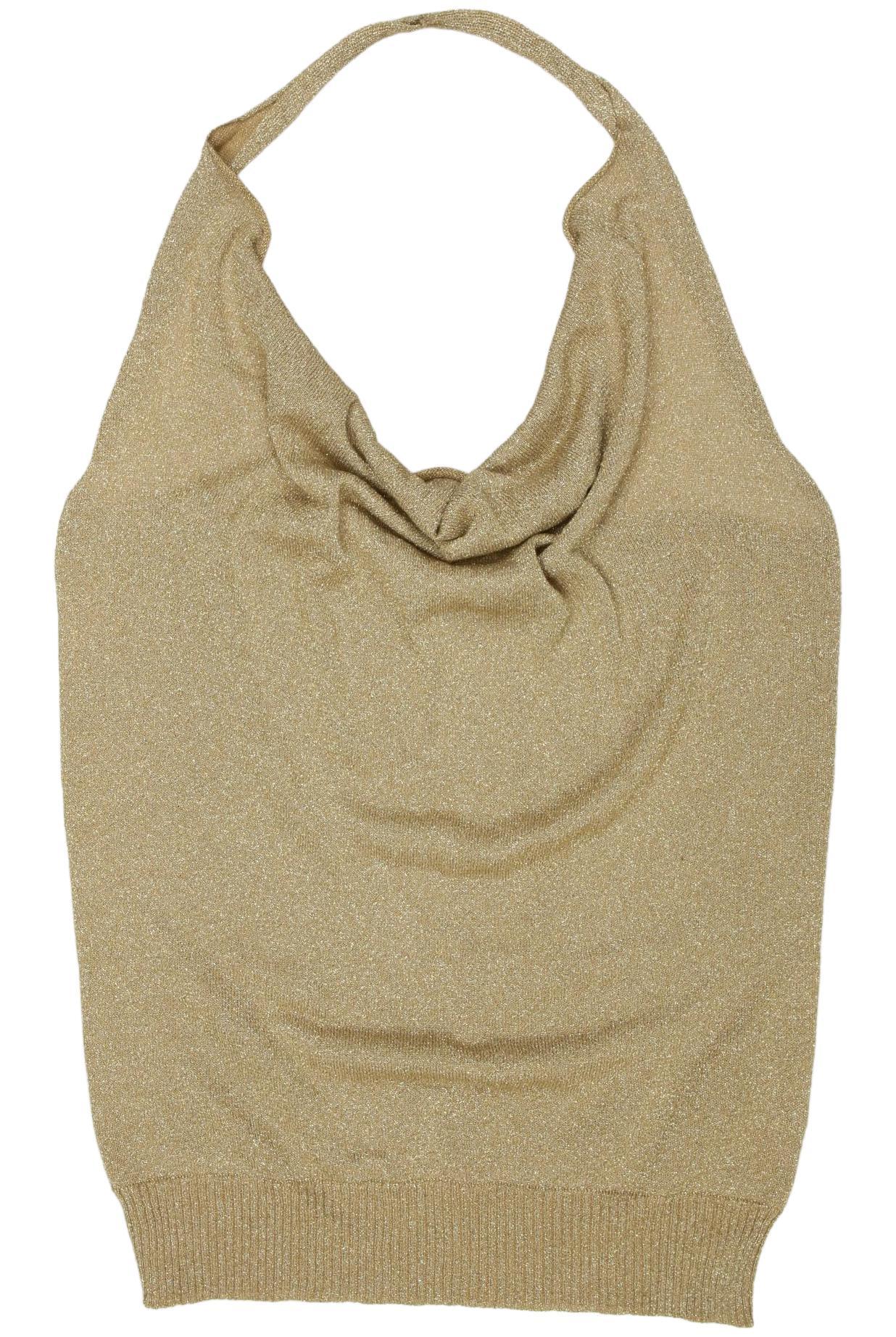 

Hallhuber Damen Top, gold, Gr. 42