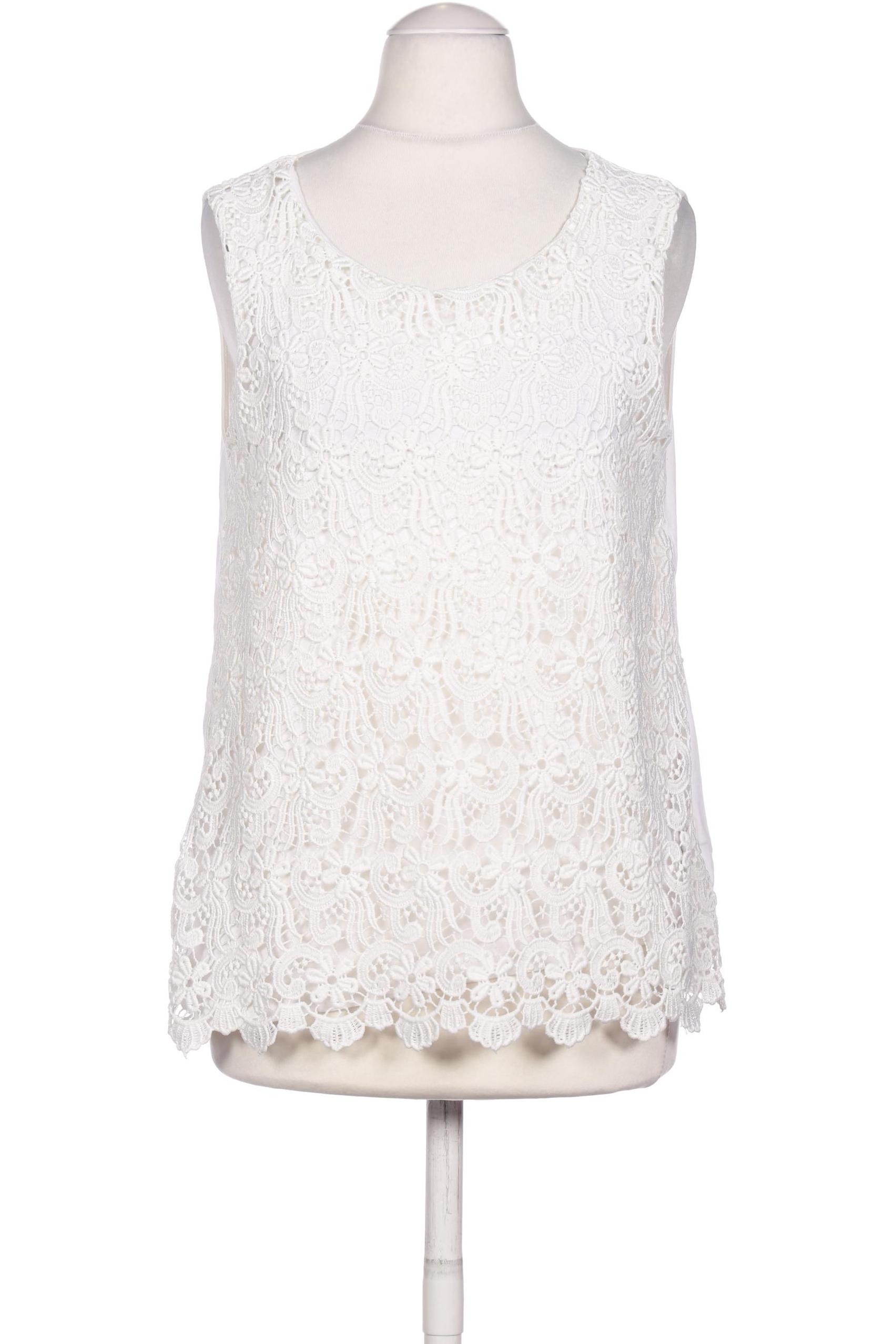

Hallhuber Damen Top, cremeweiß, Gr. 38