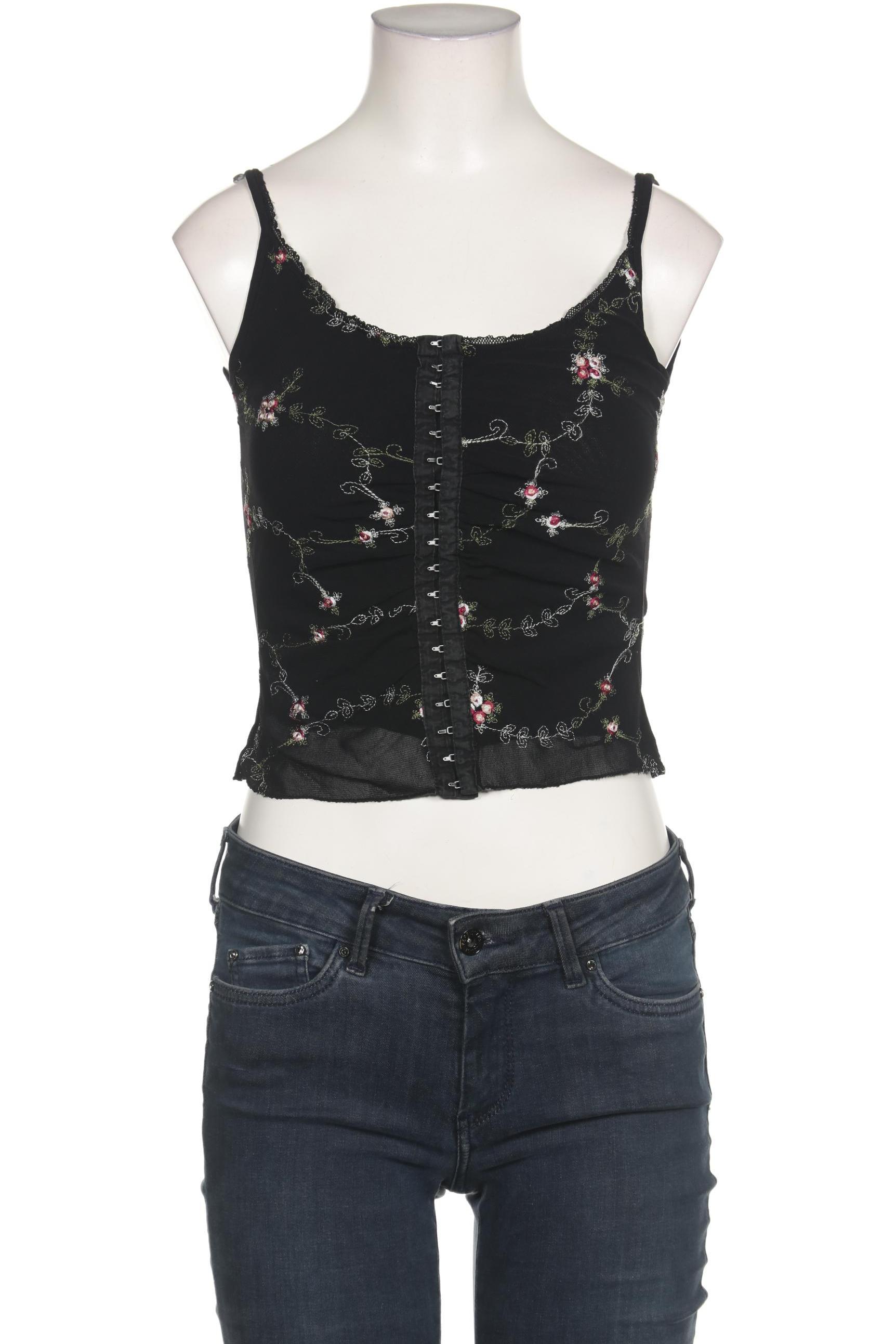

Hallhuber Damen Top, schwarz, Gr. 38