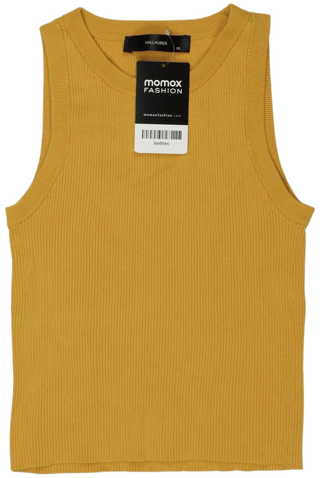 

Hallhuber Damen Top, gelb, Gr. 34