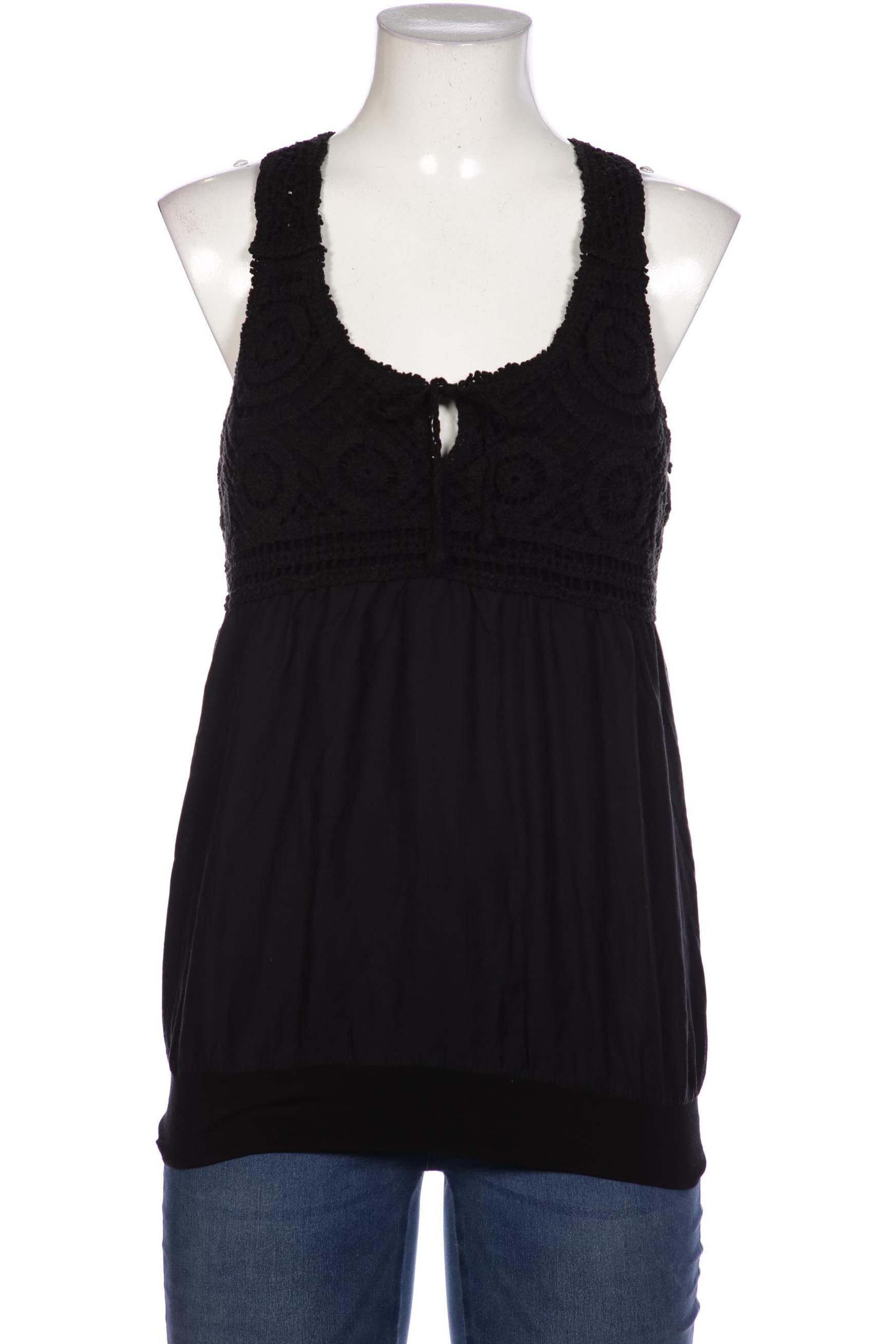 

Hallhuber Damen Top, schwarz, Gr. 38