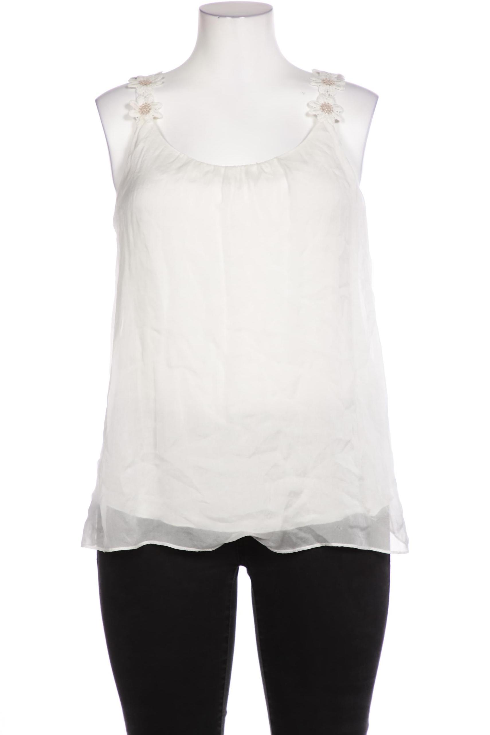 

Hallhuber Damen Top, cremeweiß, Gr. 42