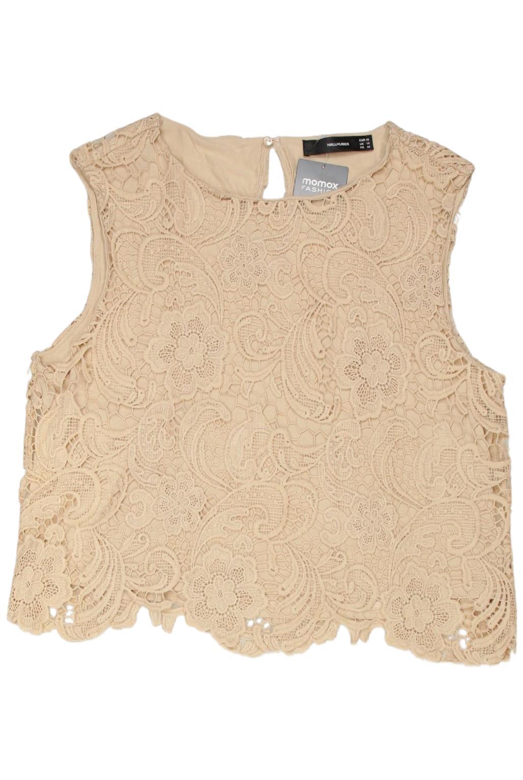 

Hallhuber Damen Top, beige, Gr. 42