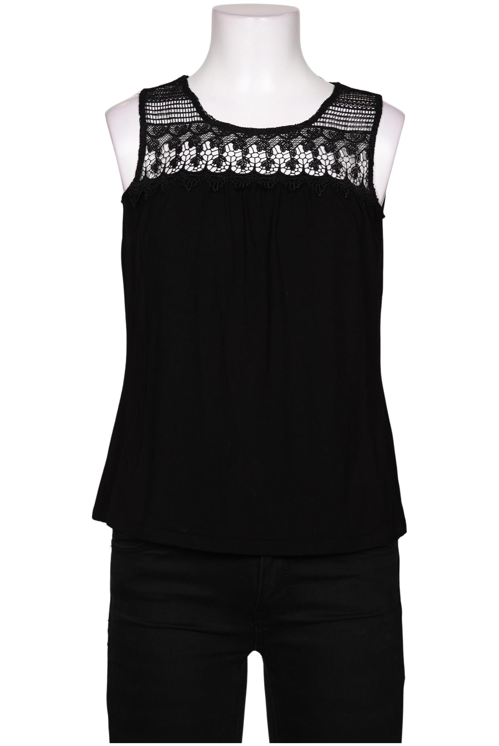 

Hallhuber Damen Top, schwarz, Gr. 34
