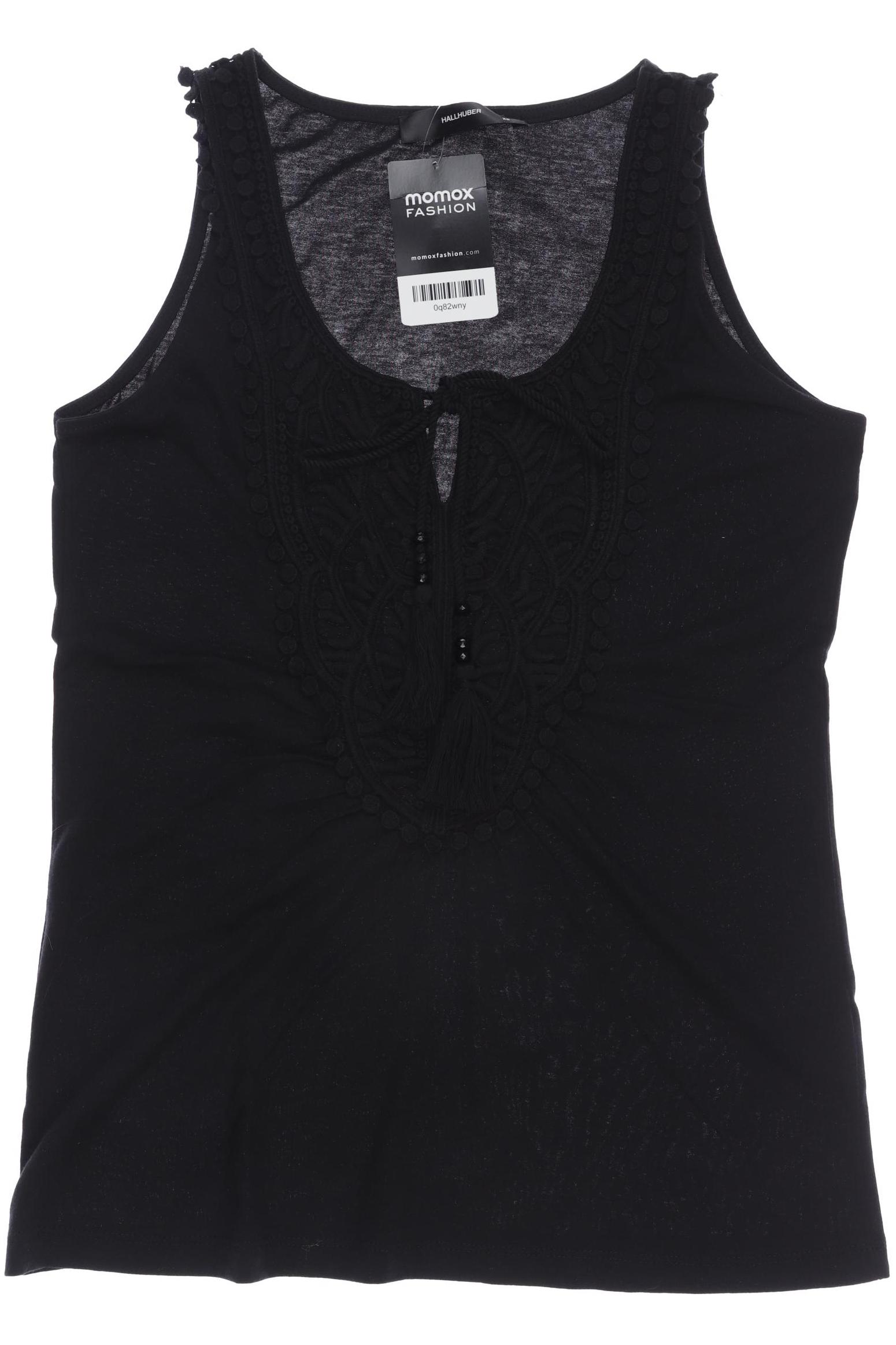 

Hallhuber Damen Top, schwarz, Gr. 34