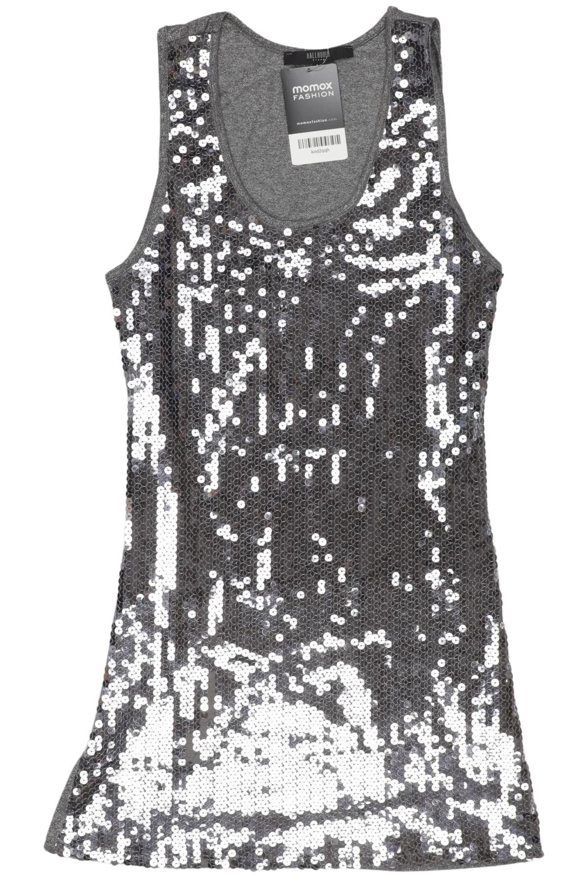 

Hallhuber Damen Top, silber, Gr. 38