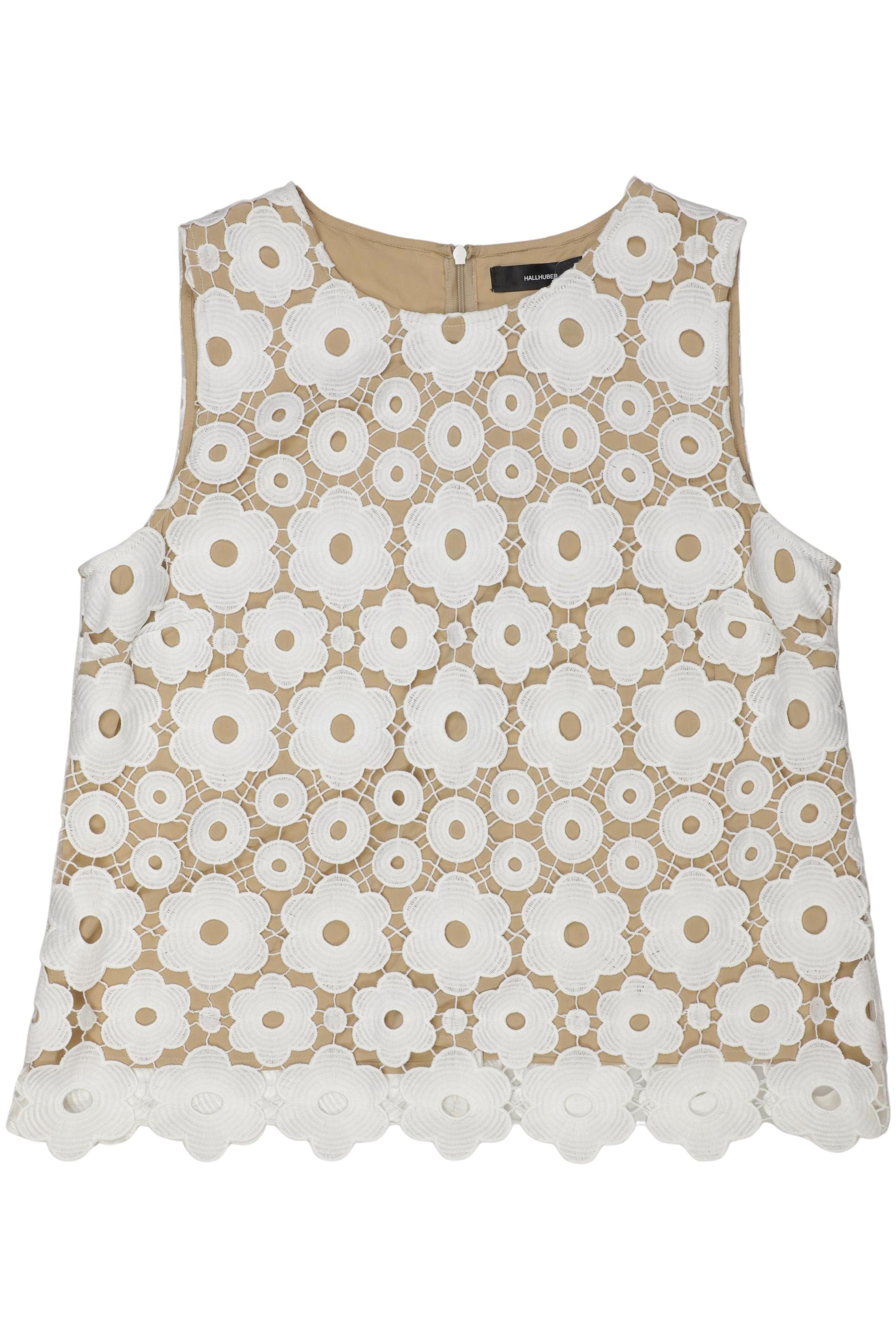 

Hallhuber Damen Top, weiß, Gr. 42