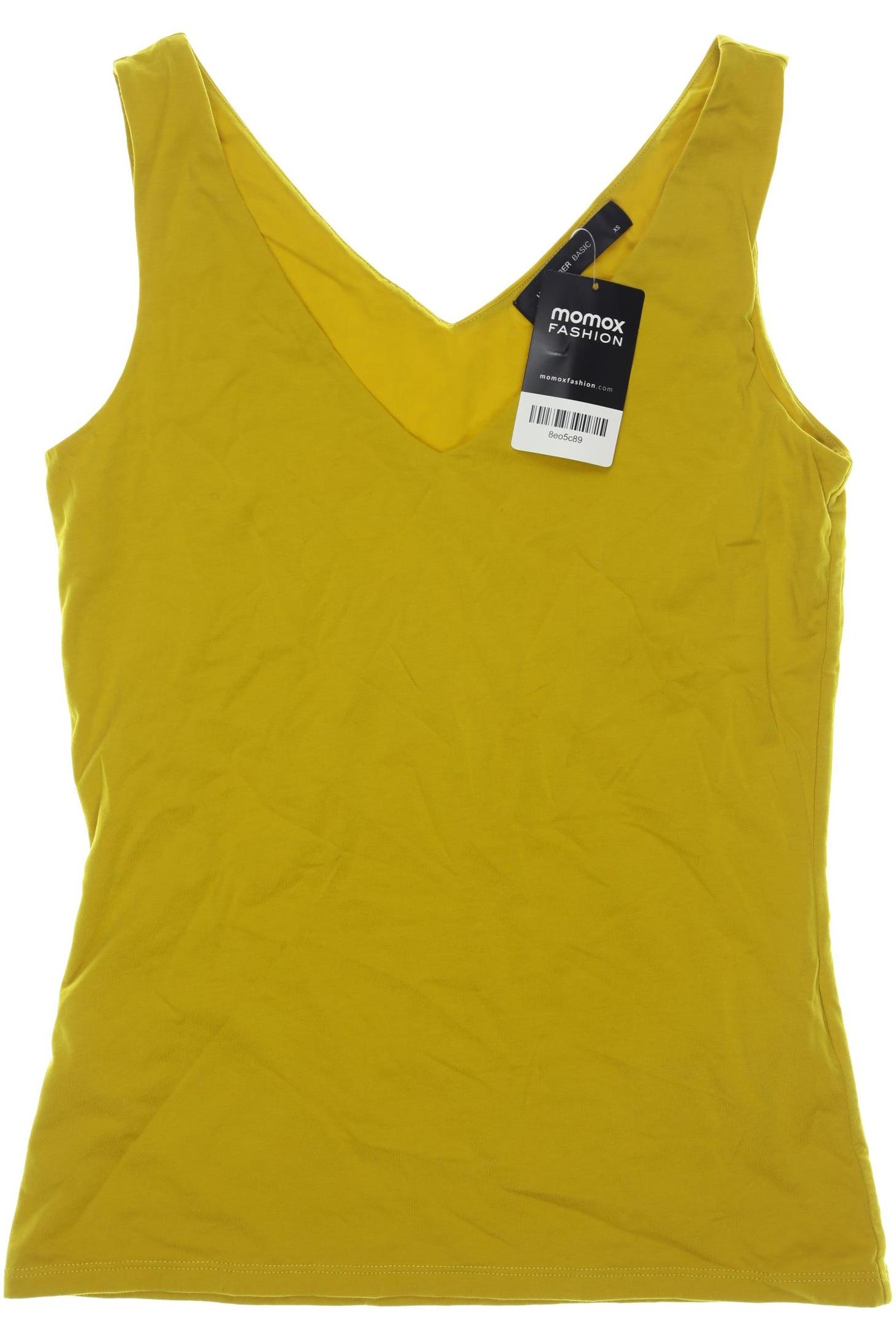 

Hallhuber Damen Top, gelb, Gr. 34