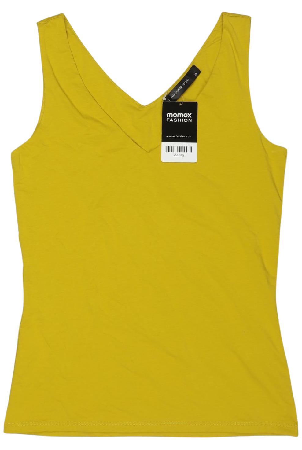 

Hallhuber Damen Top, gelb, Gr. 34