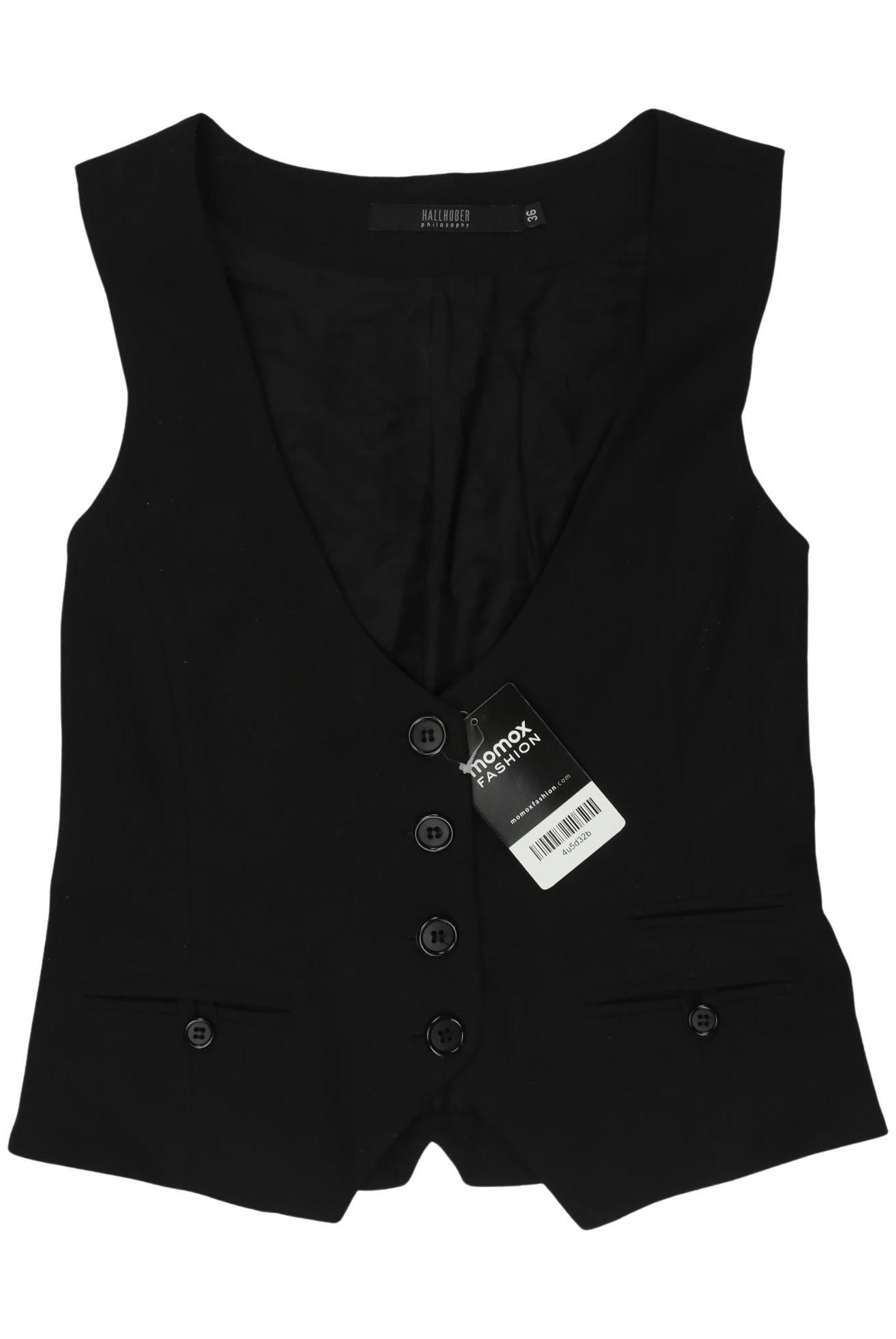 

Hallhuber Damen Weste, schwarz, Gr. 36