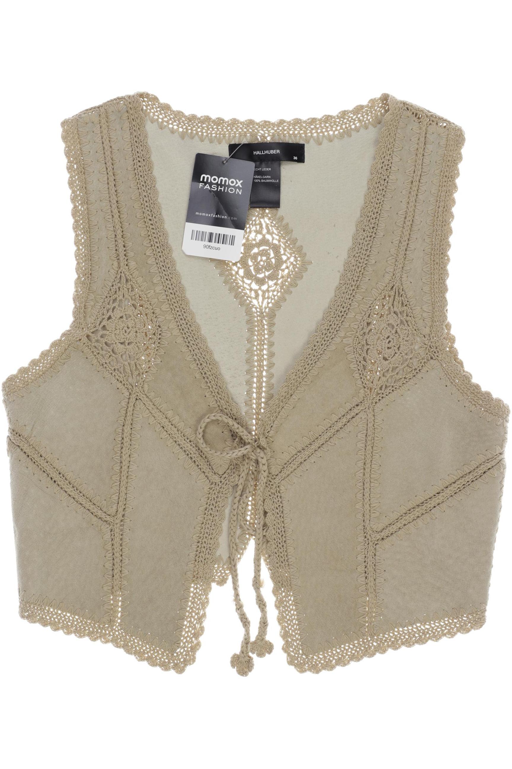 

Hallhuber Damen Weste, beige, Gr. 36