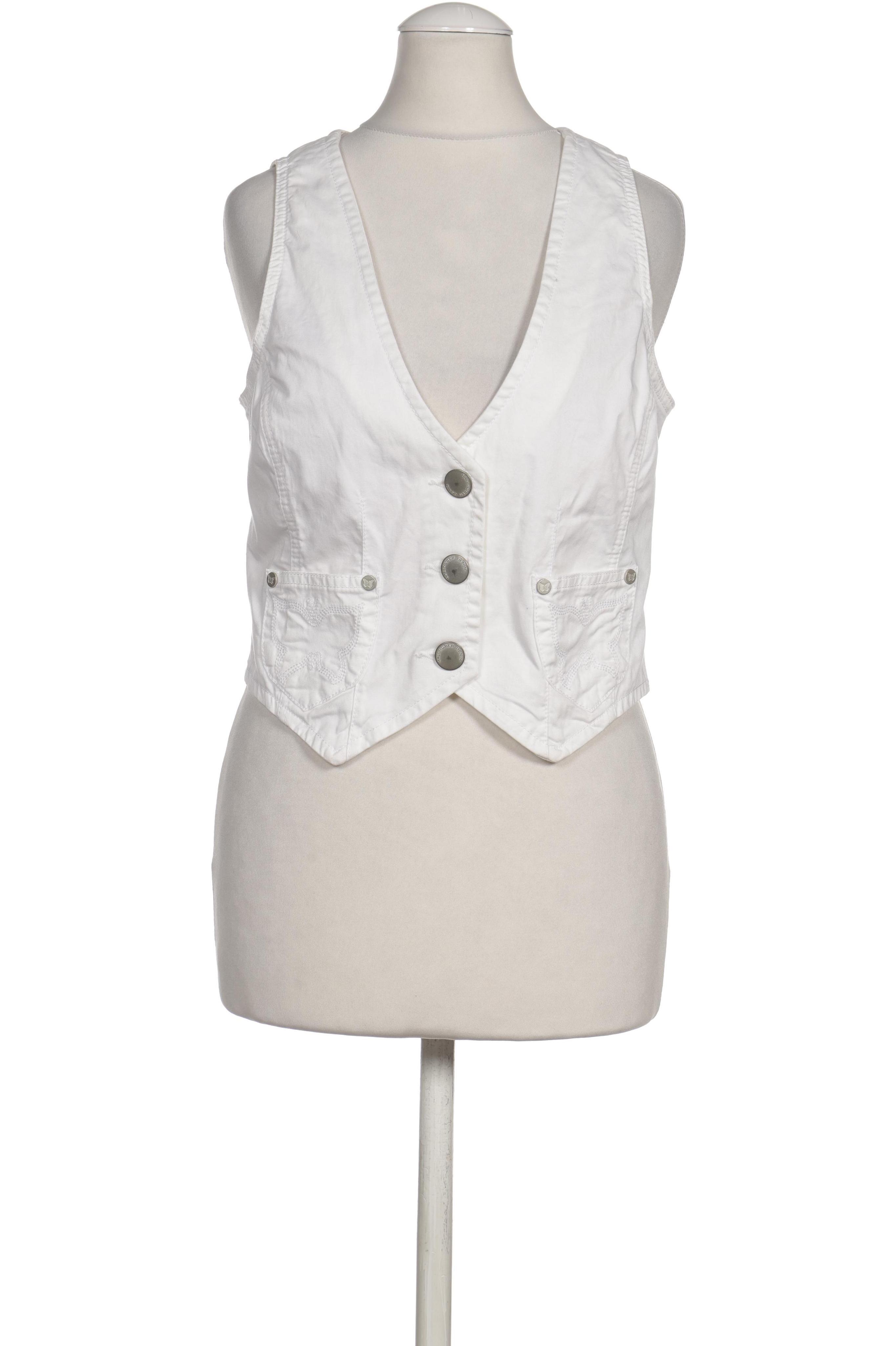 

Hallhuber Damen Weste, weiß, Gr. 36