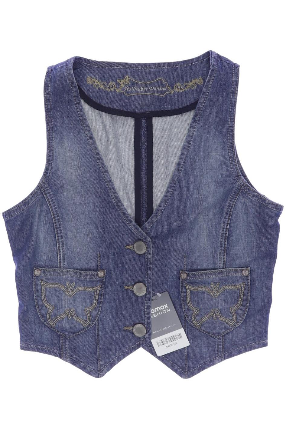 

Hallhuber Damen Weste, blau, Gr. 36