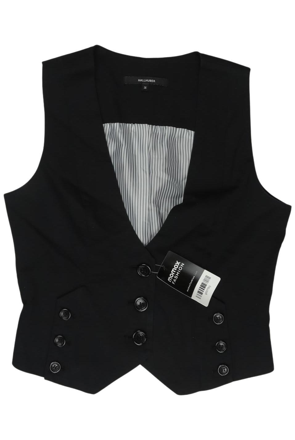 

Hallhuber Damen Weste, schwarz, Gr. 36