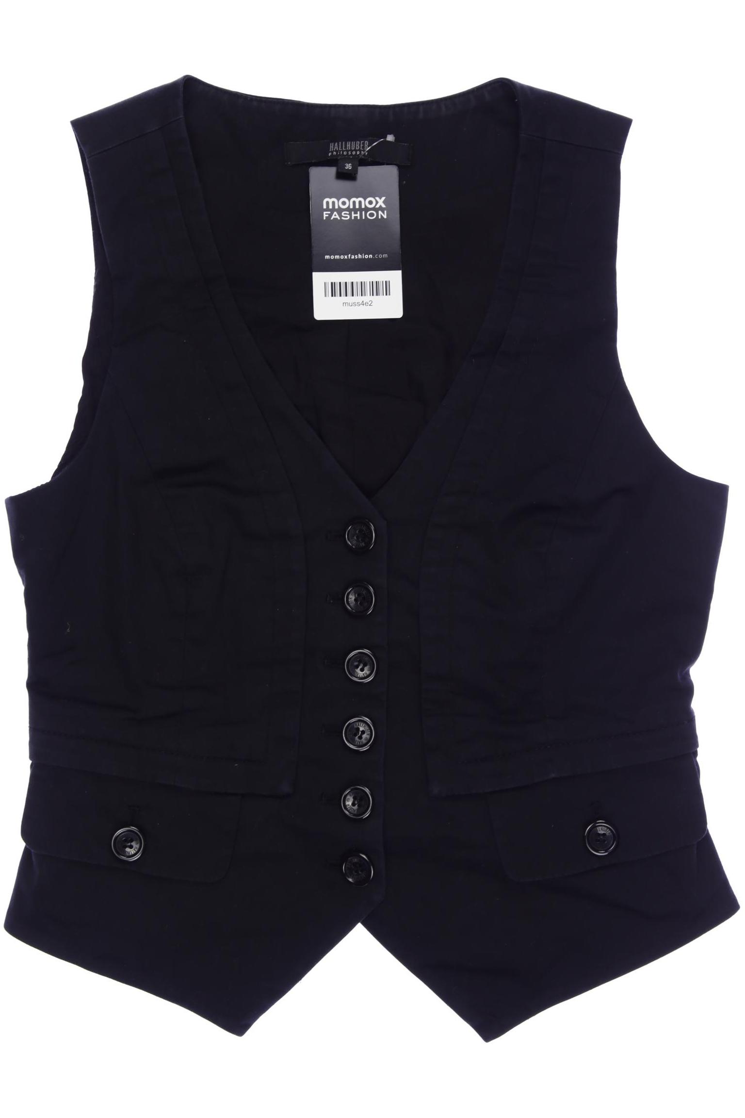 

Hallhuber Damen Weste, schwarz, Gr. 36