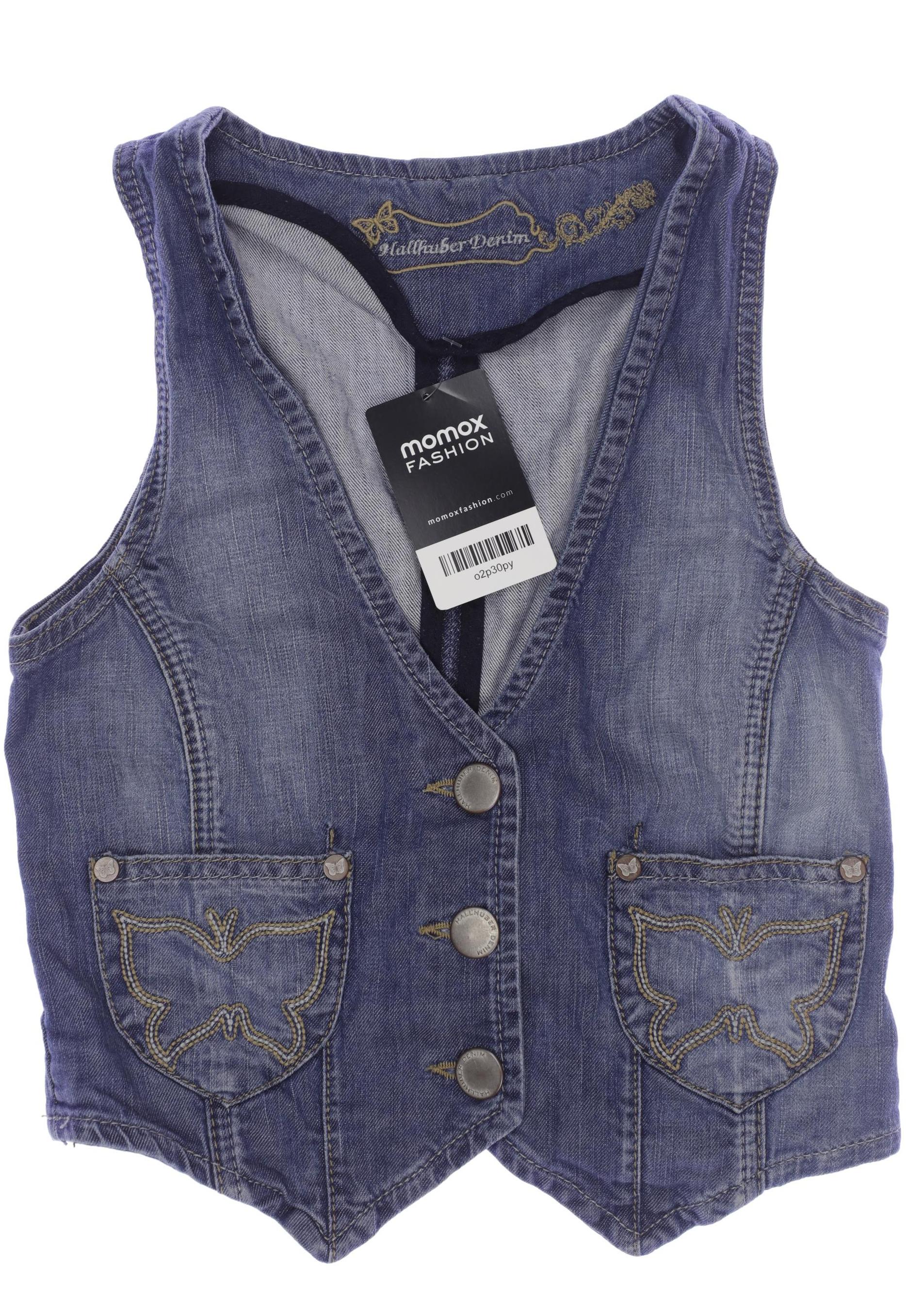 

Hallhuber Damen Weste, blau, Gr. 32
