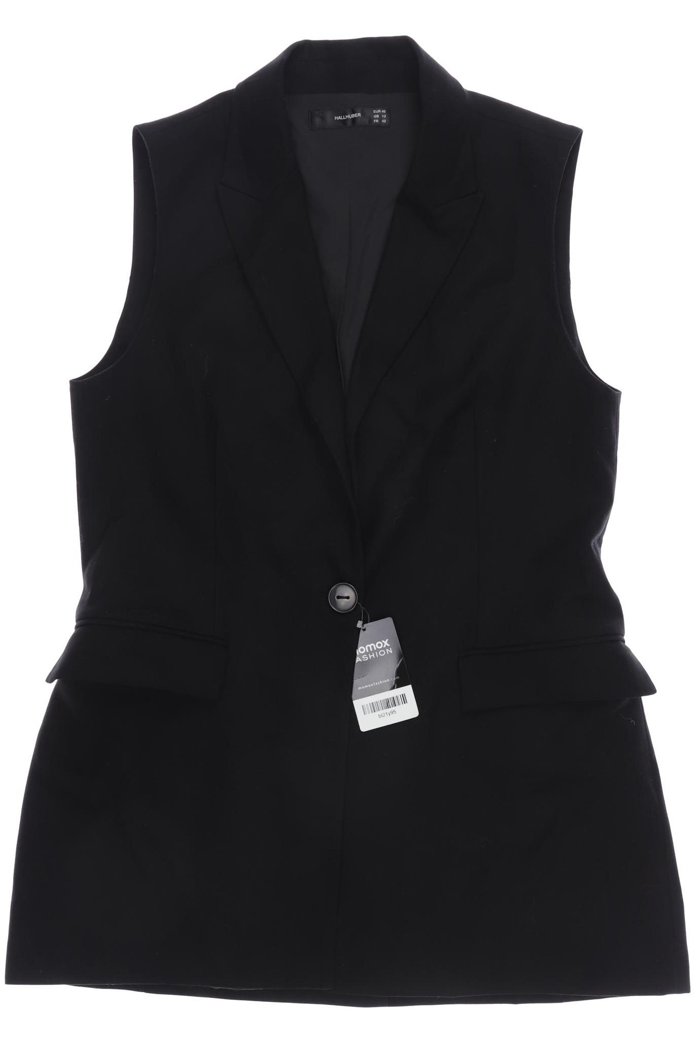 

Hallhuber Damen Weste, schwarz, Gr. 40